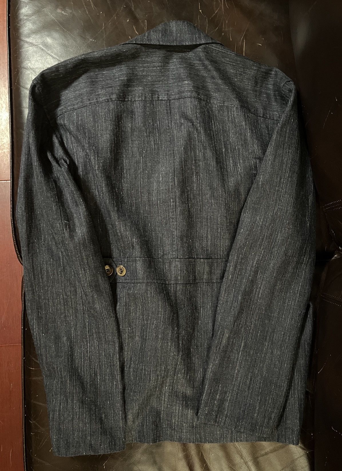 Other The Anthology Lazyman Jacket Chore Coat- 48/ Silk Wool Linen Size 38R - 11 Thumbnail