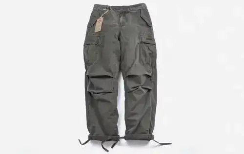 Jean 20SS Indigo Union Japan Olive Washed Jungle Worker Pants Size US 33 - 1 Thumbnail