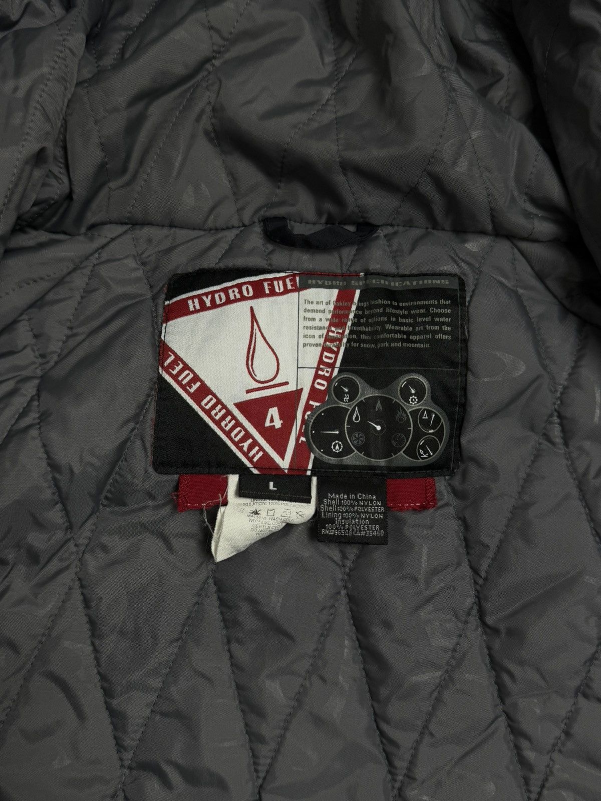 Oakley Vintage Oakley Hydro Fuel 4 Jacket 00s Size US L / EU 52-54 / 3 - 17 Thumbnail