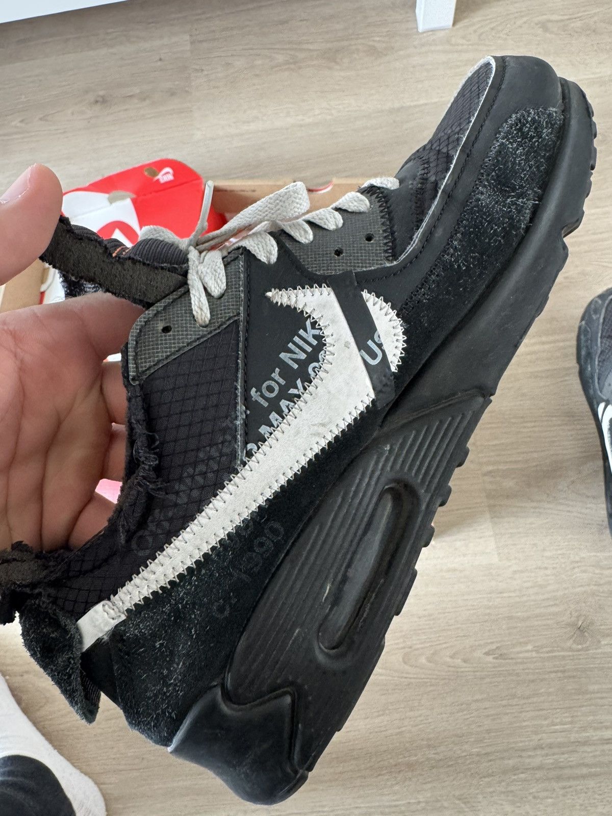 Nike × Off-White Air Max 90 x off white Size US 9.5 / EU 42-43 - 5 Thumbnail