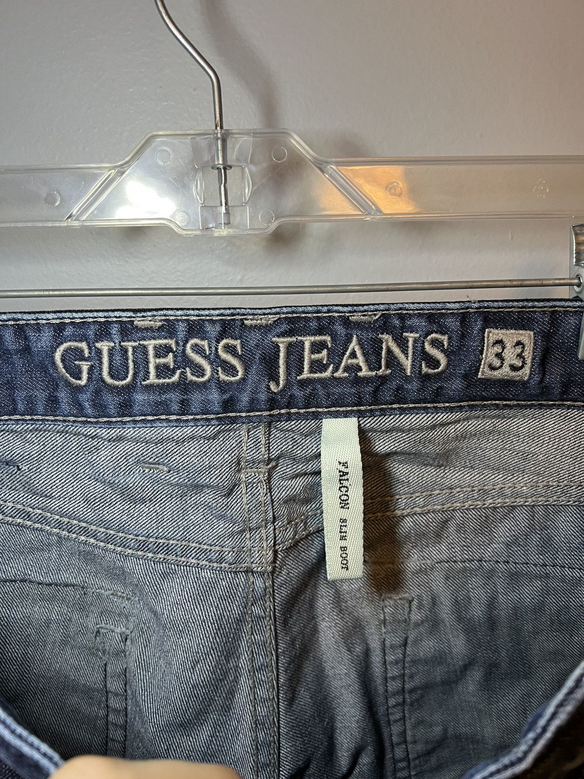 Guess Vintage Guess USA Falcon bootcut studded pocket hybrid jeans Size US 33 - 11 Thumbnail