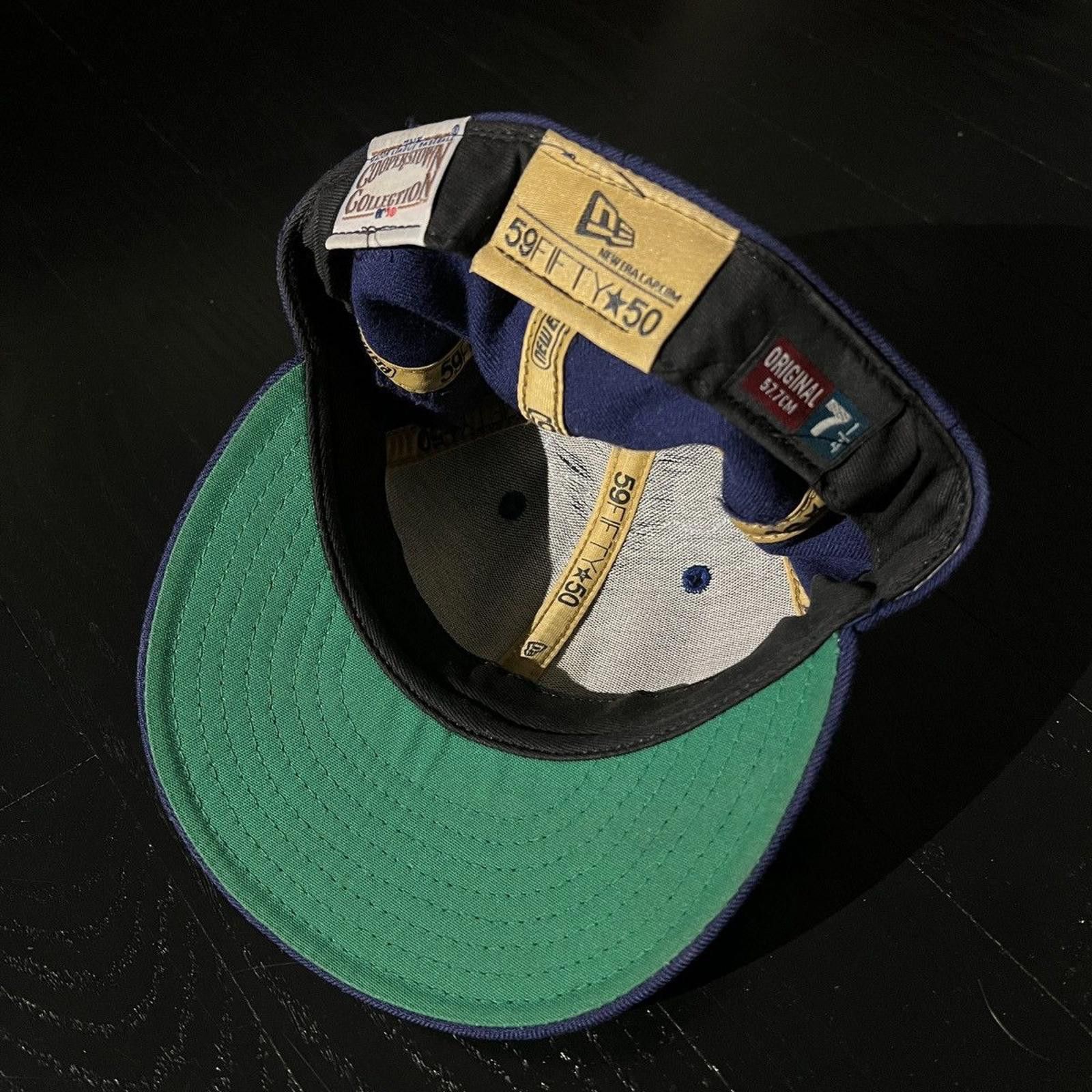 New Era Vintage Blue New Era 59Fifty Brooklyn Hat Size ONE SIZE - 2 Thumbnail