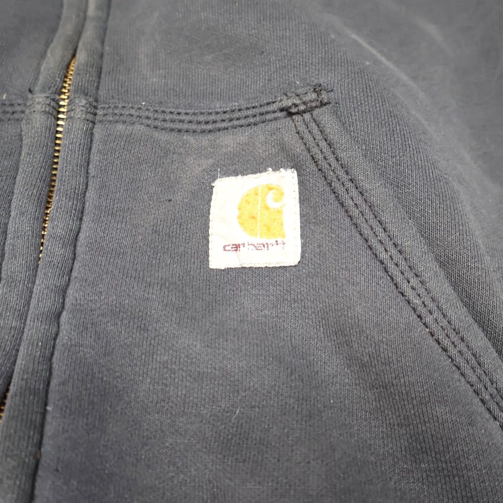 Carhartt Carhartt Jacket Mens XL Tall Black Hood Workwear Thermal Heavy Rain Defender Size US XL / EU 56 / 4 - 3 Thumbnail