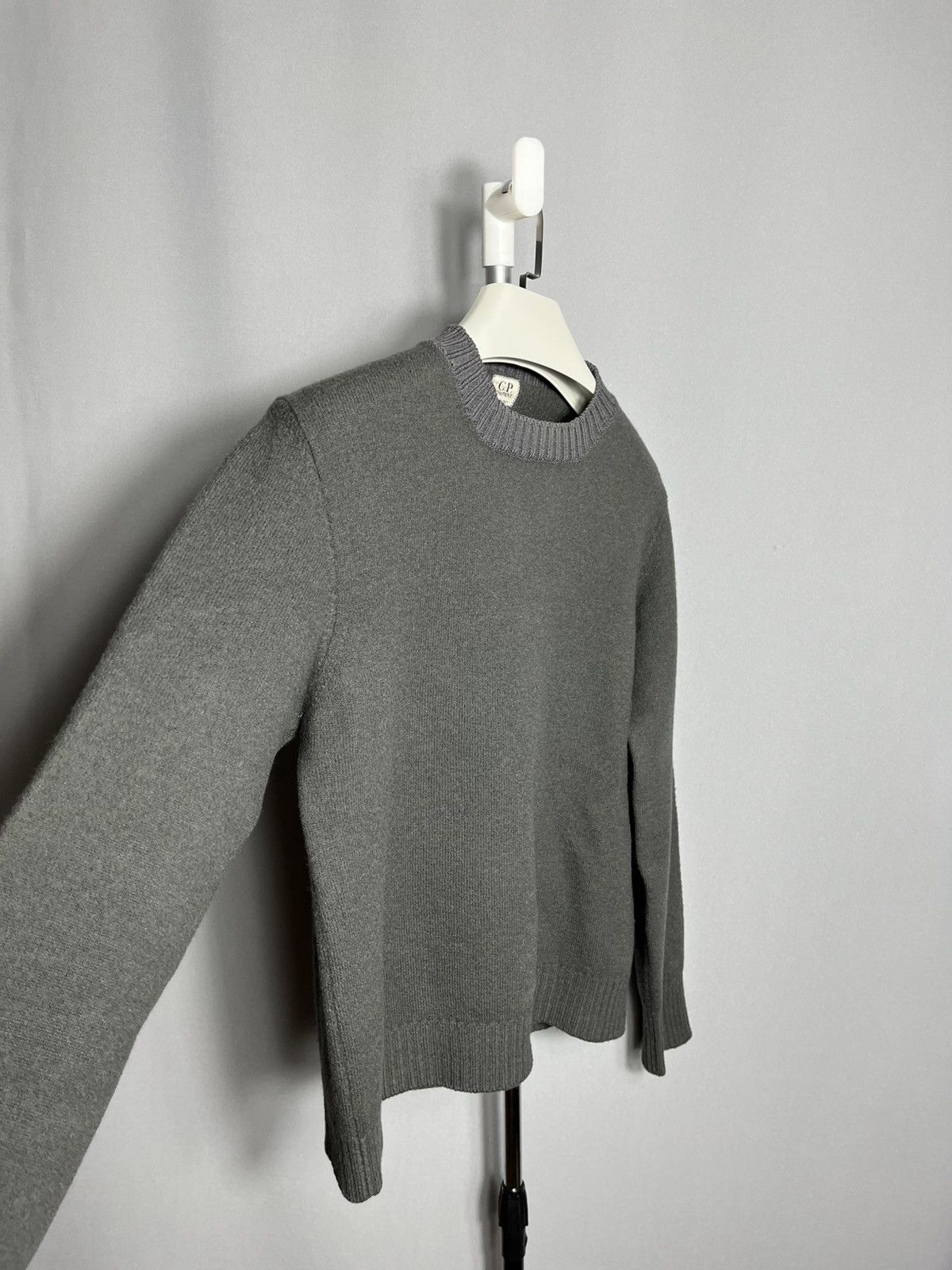 C.P. Company CP Company knit sweater wool mens grey vintage 90s italy Size US M / EU 48-50 / 2 - 4 Thumbnail