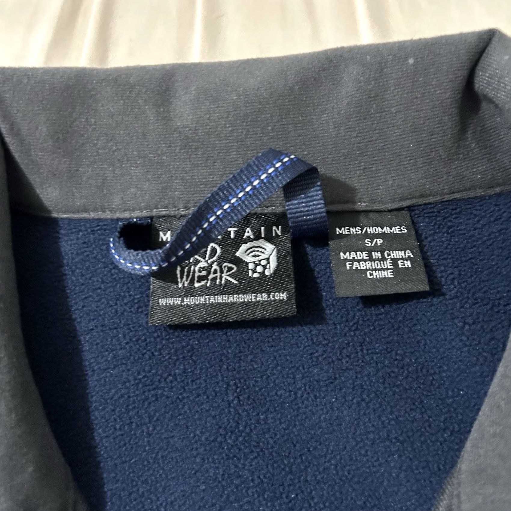 Mountain Hardwear Mountain Hardwear Vest Fleece Full Zip Gorpcore Men’s Blue S Size US S / EU 44-46 / 1 - 4 Thumbnail