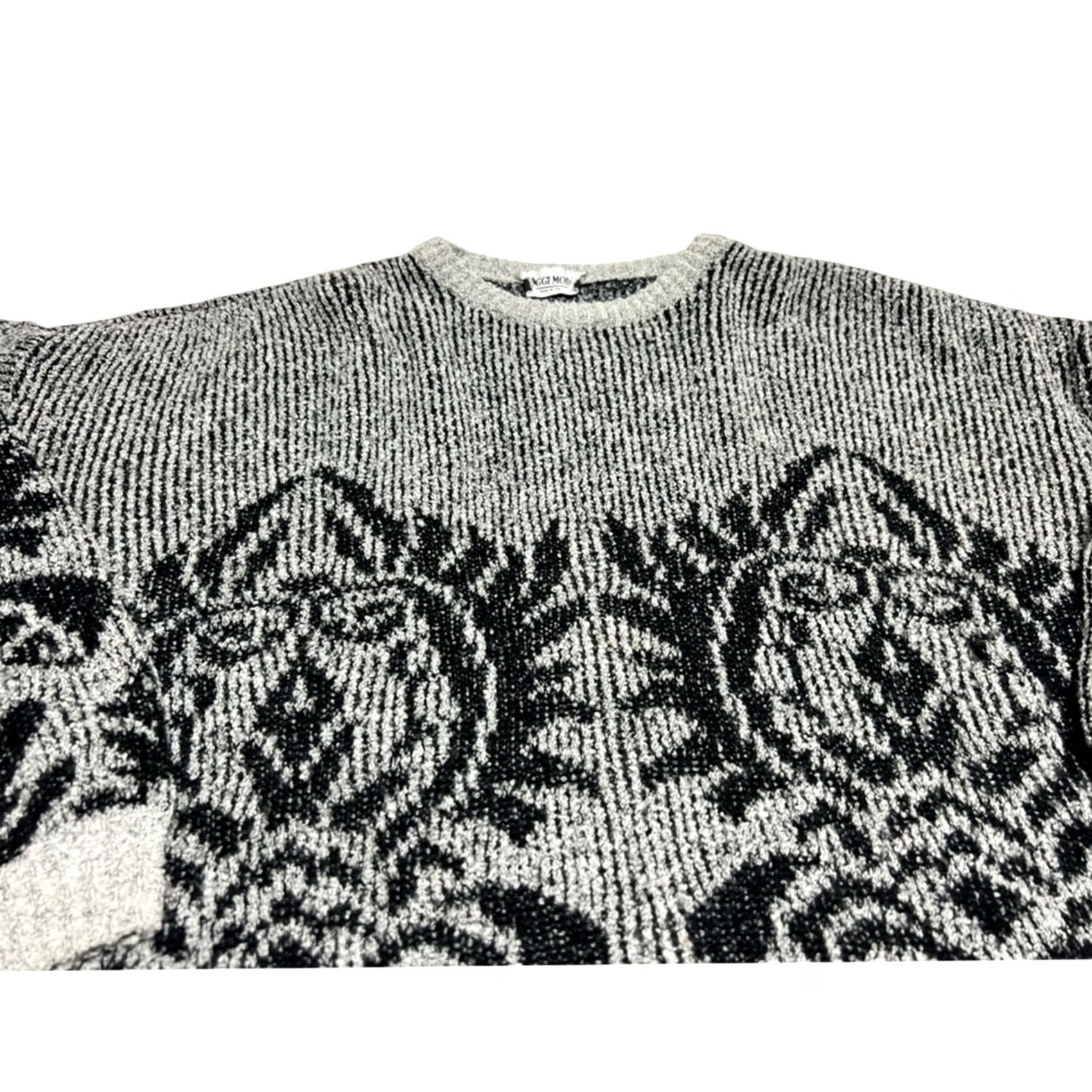 Vintage Vintage Oggi Mens Sweater XL Gray Wool Blend Size US XL / EU 56 / 4 - 3 Thumbnail