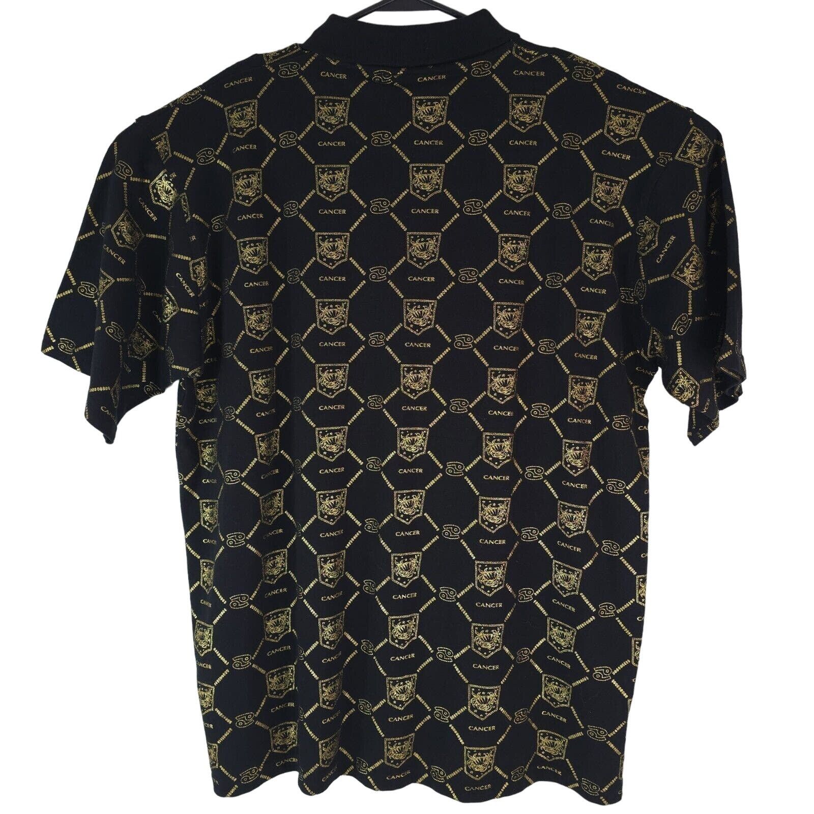Soulland Soulland Polo Shirt XL Cancer Zodiac Astrology Celestial Y2K Size US XL / EU 56 / 4 - 2 Thumbnail