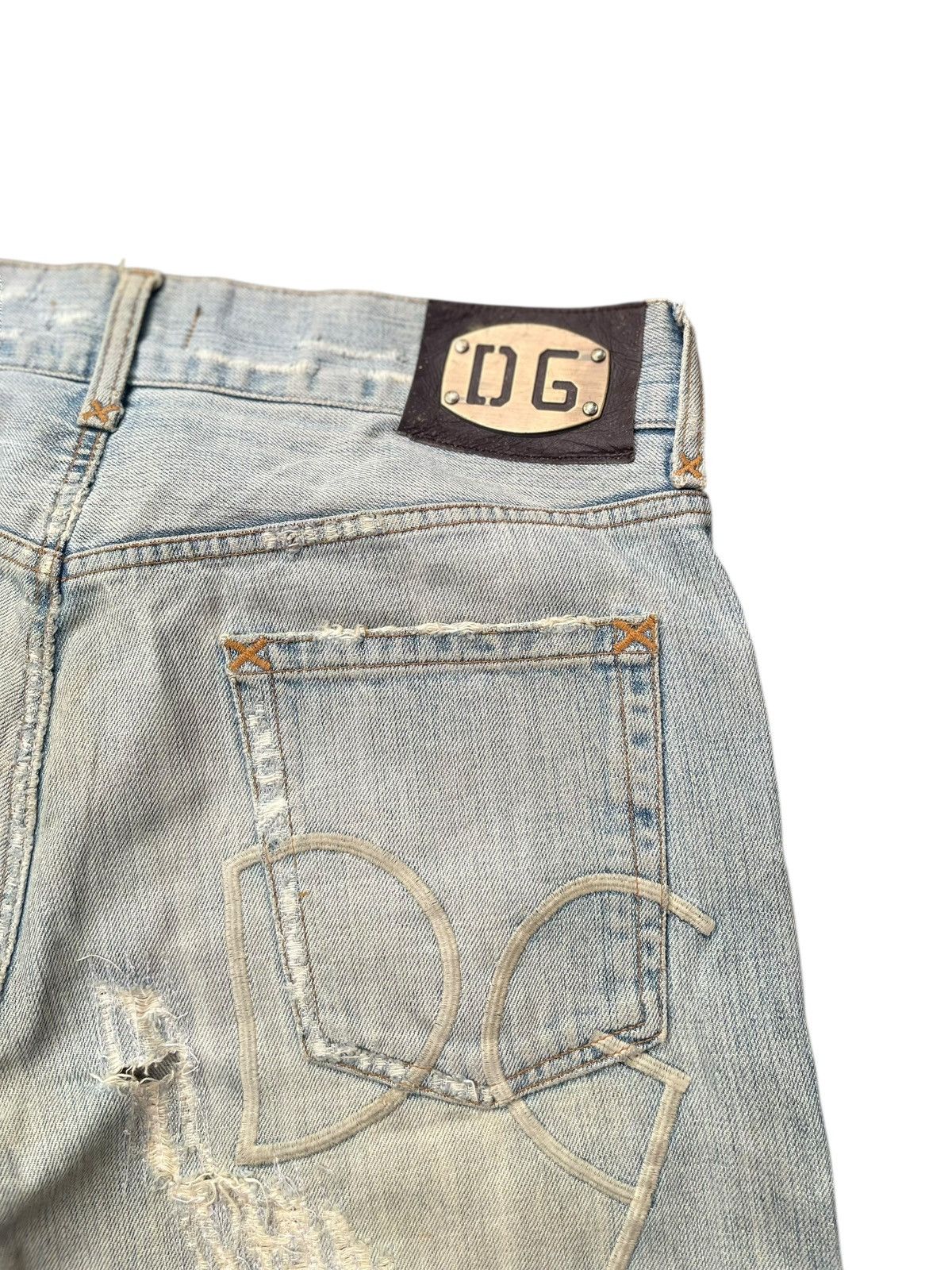 Dolce & Gabbana Vintage Dolce & Gabbana Distresed Size US 35 - 12 Thumbnail