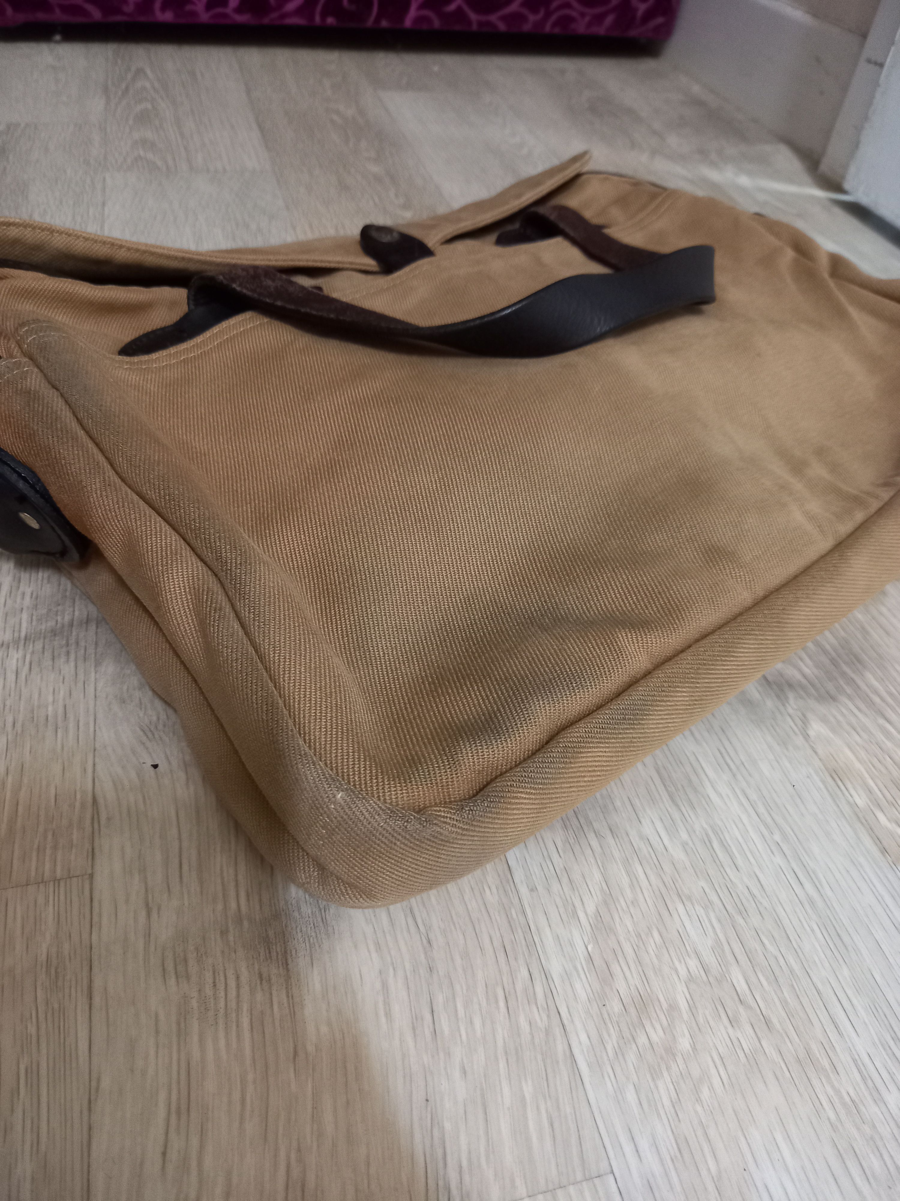 Filson Filson Rugged Twill 256 Briefcase - Tan (Made in USA) Size ONE SIZE - 13 Thumbnail