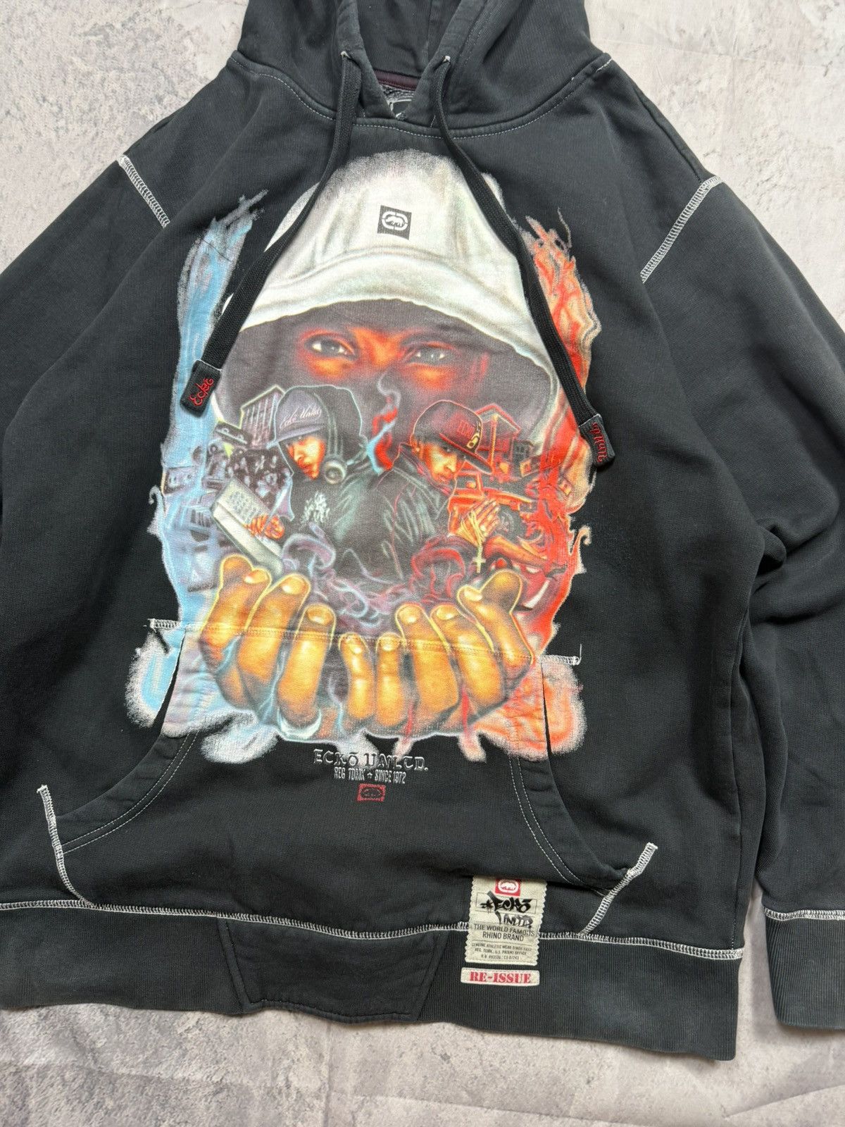 Ecko Unltd. Ecko unltd vintage hoodies Size US L / EU 52-54 / 3 - 2 Thumbnail