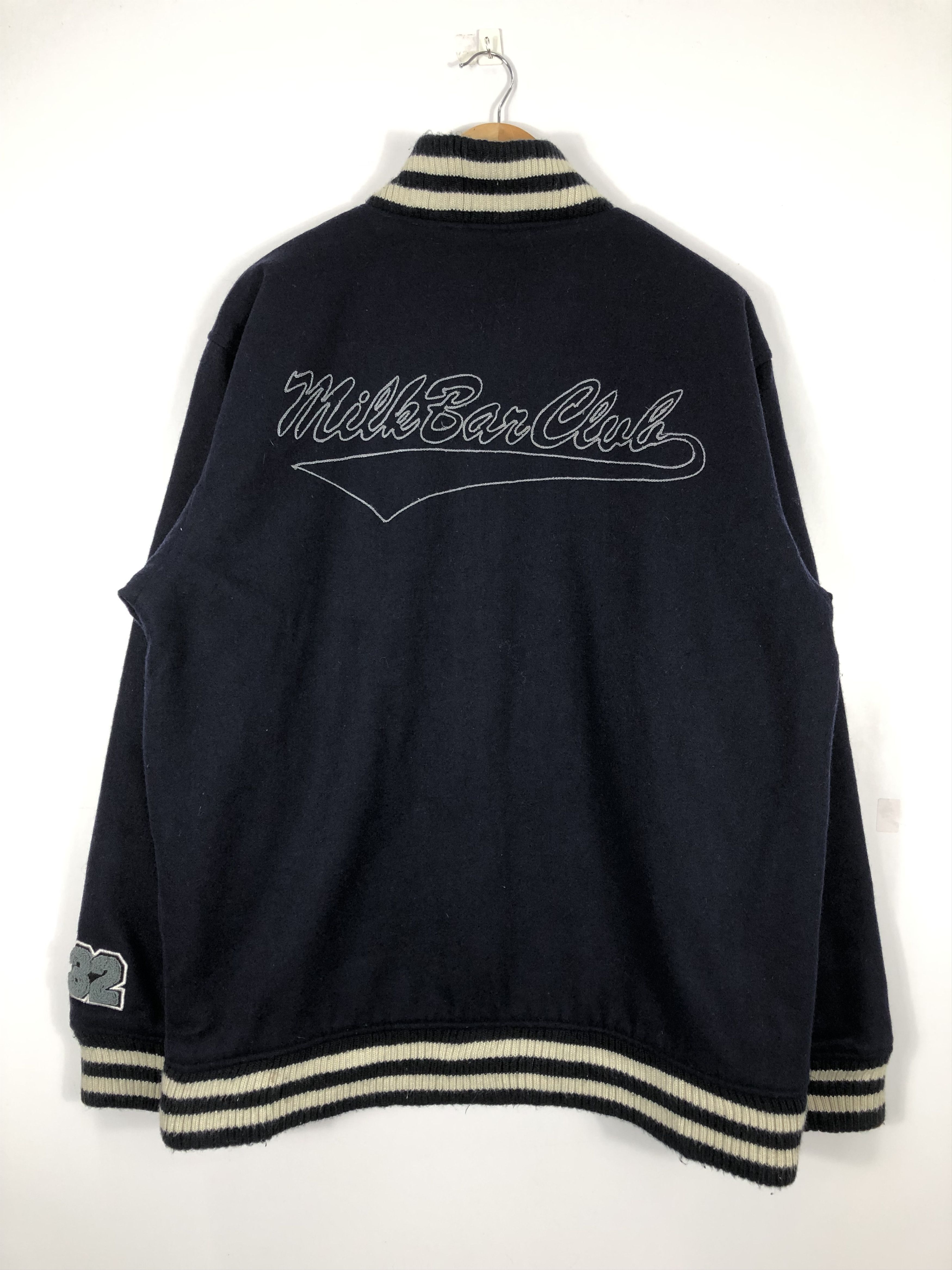 Japanese Brand Vintage Varsity Jacket M Logo V0181 Size US L / EU 52-54 / 3 - 3 Thumbnail