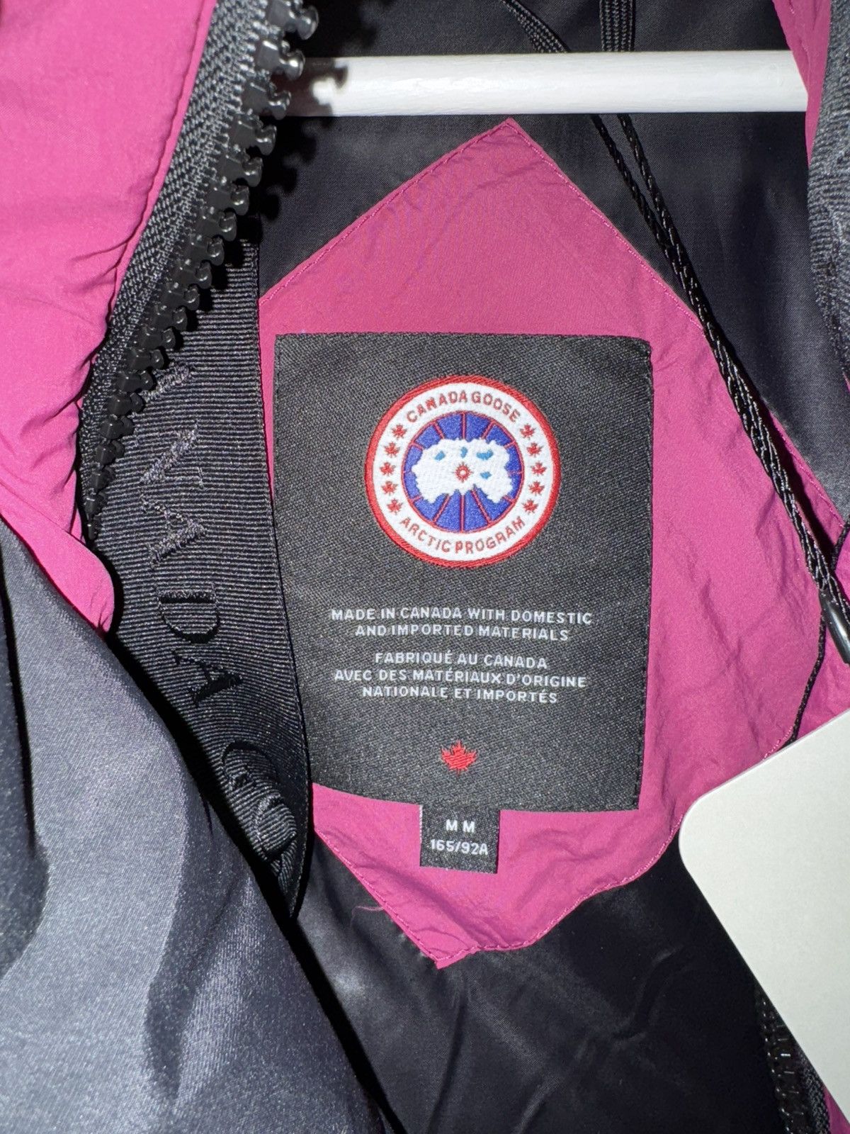 Canada Goose Canada Goose Junction Cropped Puffer Magenta Medium NEW Size M / US 6-8 / IT 42-44 - 4 Thumbnail