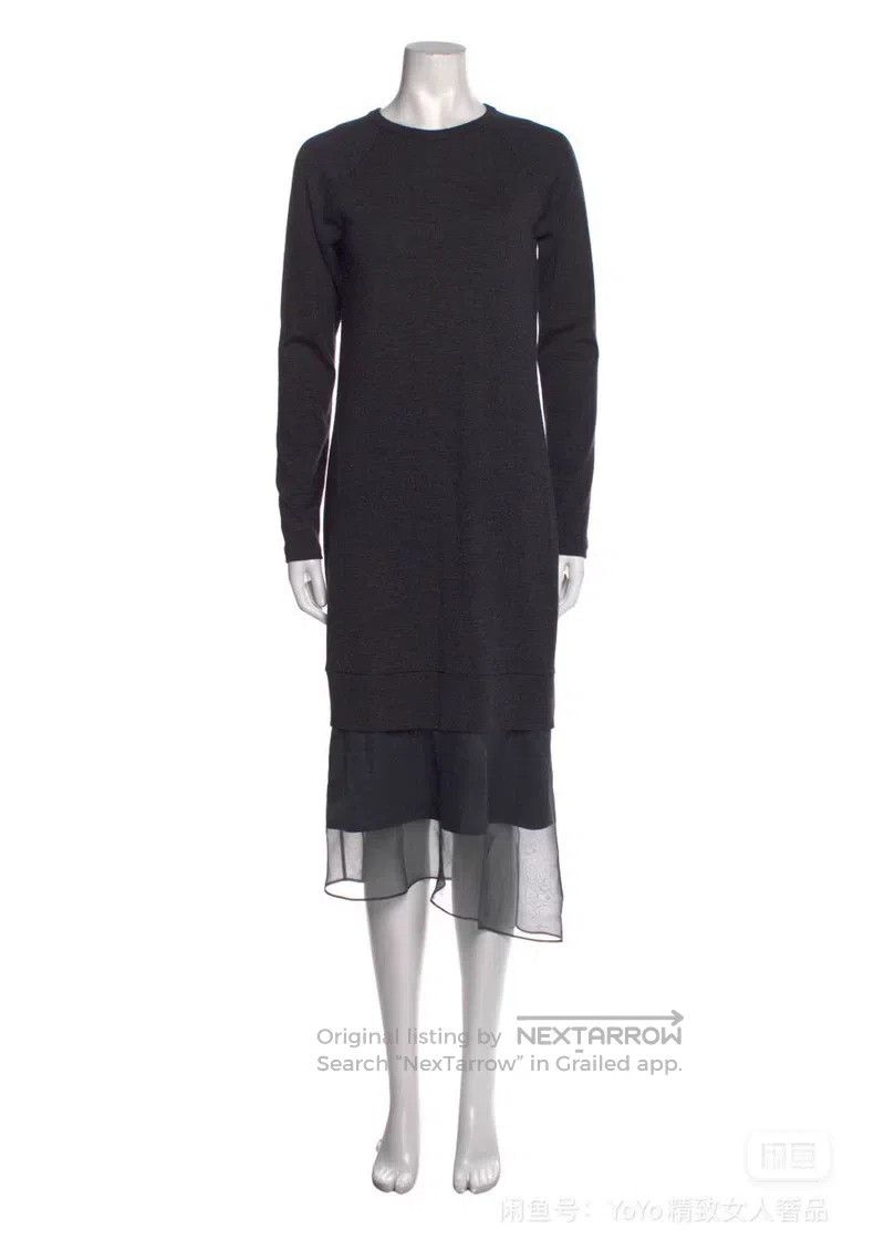 Brunello Cucinelli brunello cucinelli Wool dress Size M / US 6-8 / IT 42-44 - 1 Thumbnail