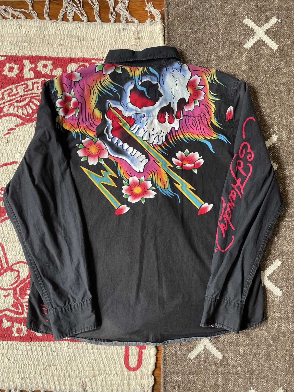 Ed Hardy ED HARDY GRAPHIC LONG SLEEVE Size US L / EU 52-54 / 3 - 2 Thumbnail