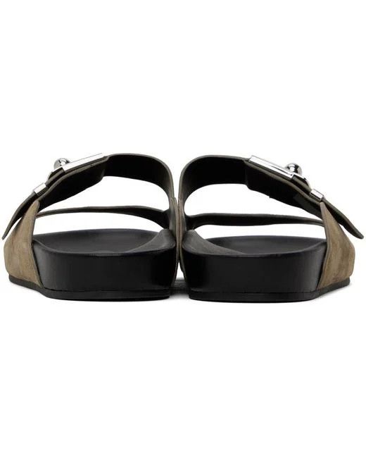 Lanvin o1w1db11124 Tinkle Sandals in Taupe/Black Size US 9 / EU 42 - 2 Thumbnail