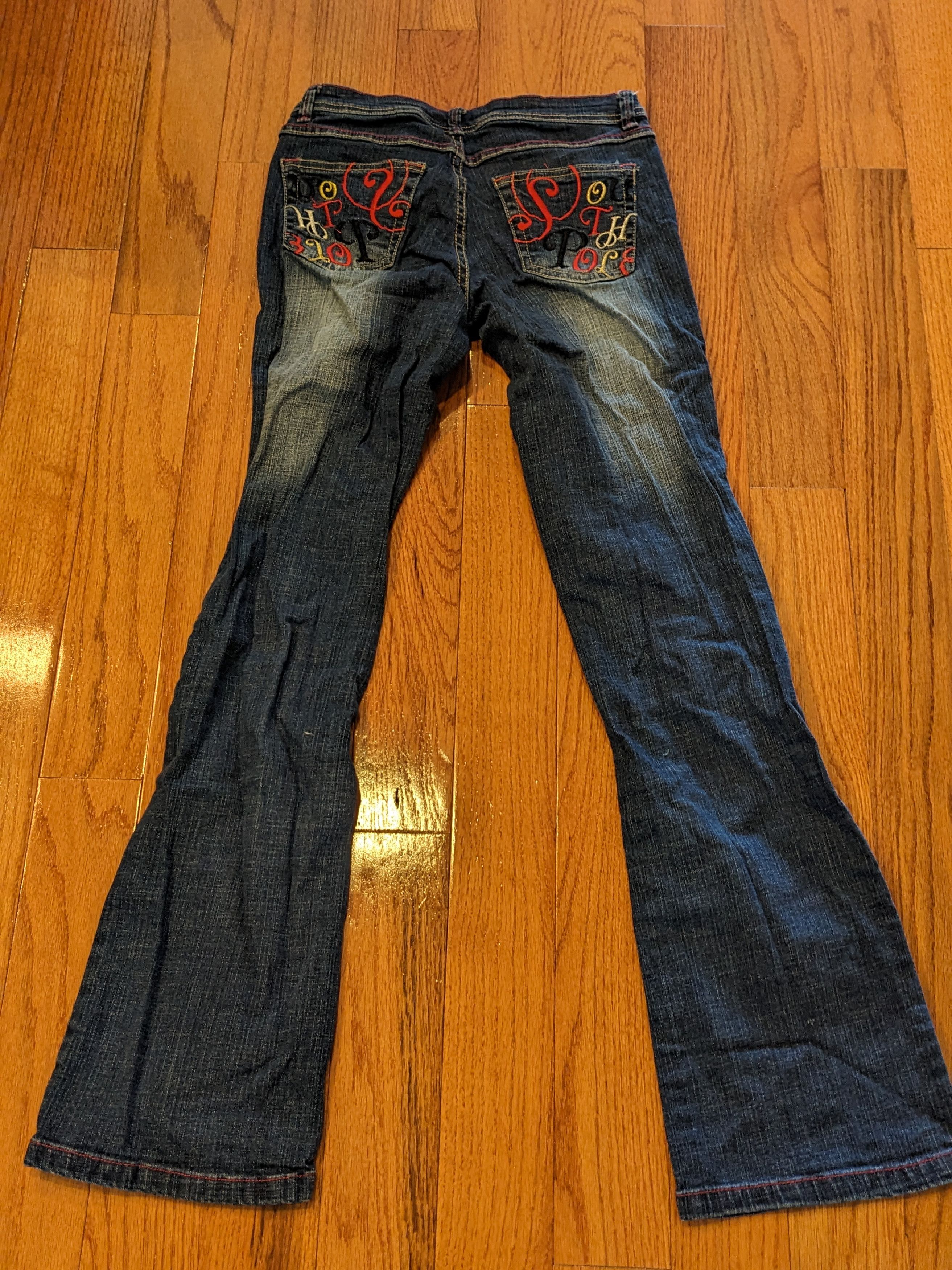 Southpole Vintage Y2K South Pole Blue Womans Size 5 Bell Bottom Jeans Size 27" / US 4 / IT 40 - 1 Thumbnail