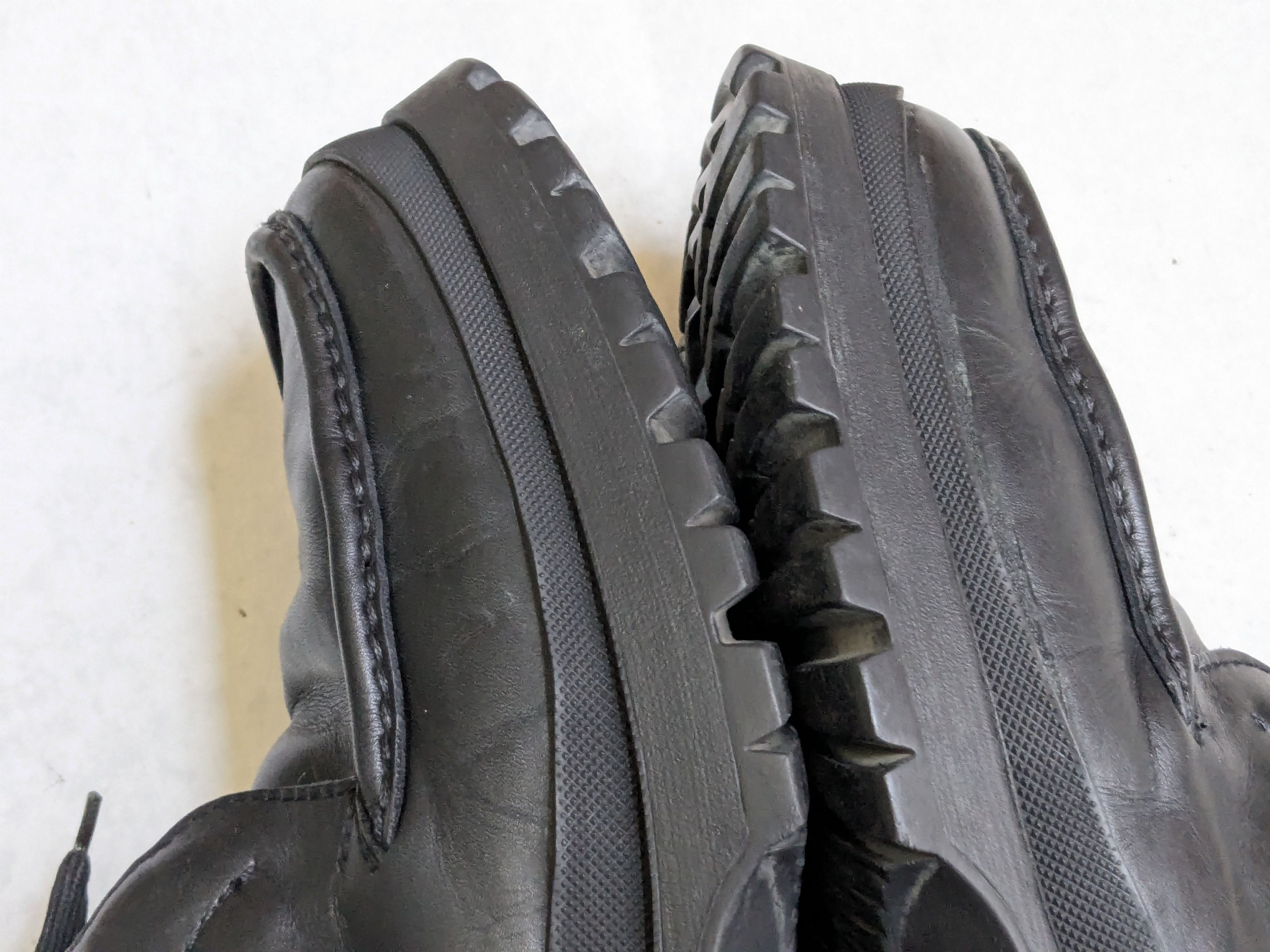 Prada Prada Sneakers Black 13 Leather Y2K Platform Vibram Size US 13 / EU 46 - 6 Thumbnail