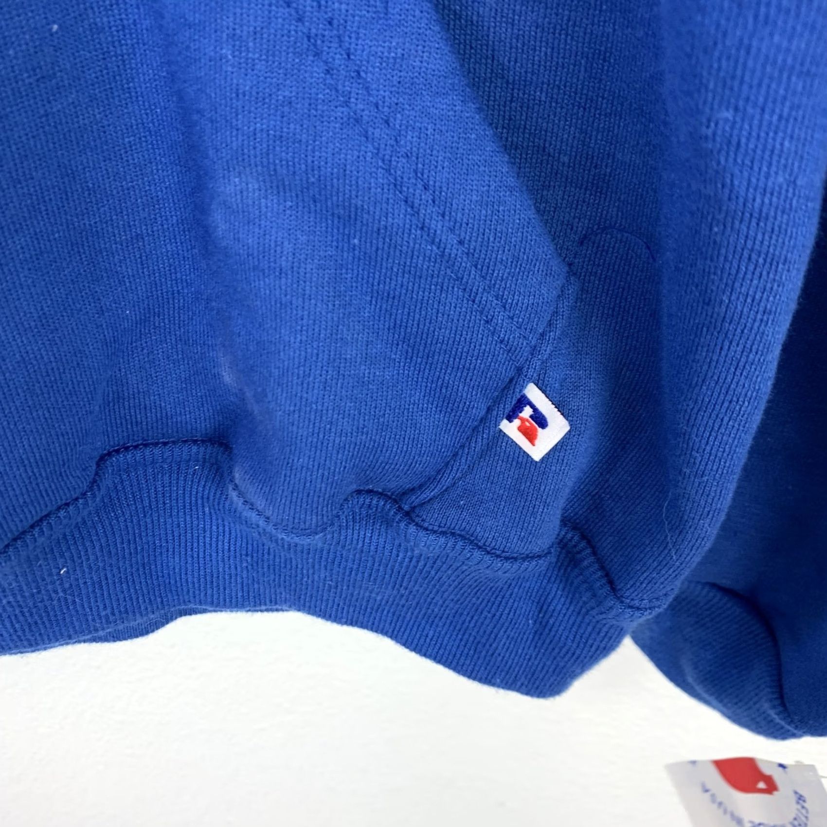 Russell Athletic VINTAGE Russell Athletic Hoodie Men M Royal Blue Fleece 2000 Sweatshirt Pullover Casual Athletic Doorway? Size US M / EU 48-50 / 2 - 6 Thumbnail
