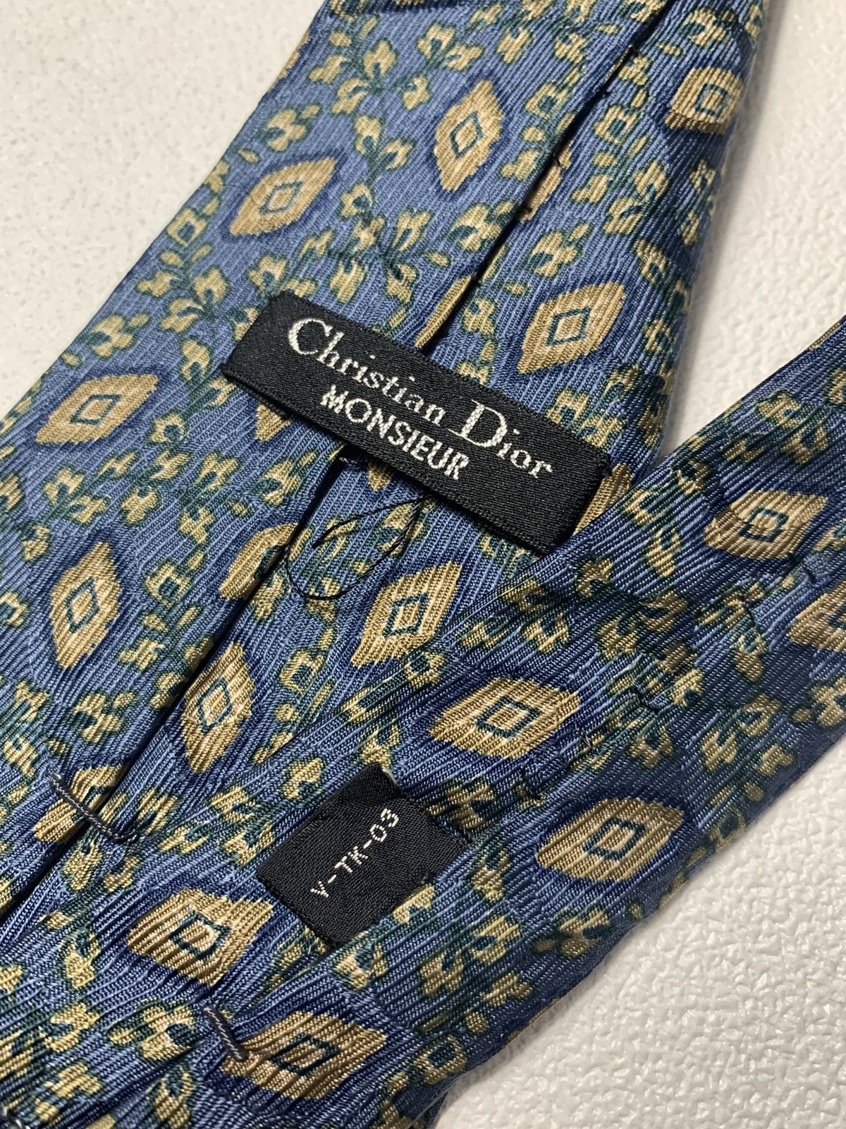 Christian Dior Monsieur × Dior × Vintage Tie Christian Dior Size ONE SIZE - 9 Thumbnail