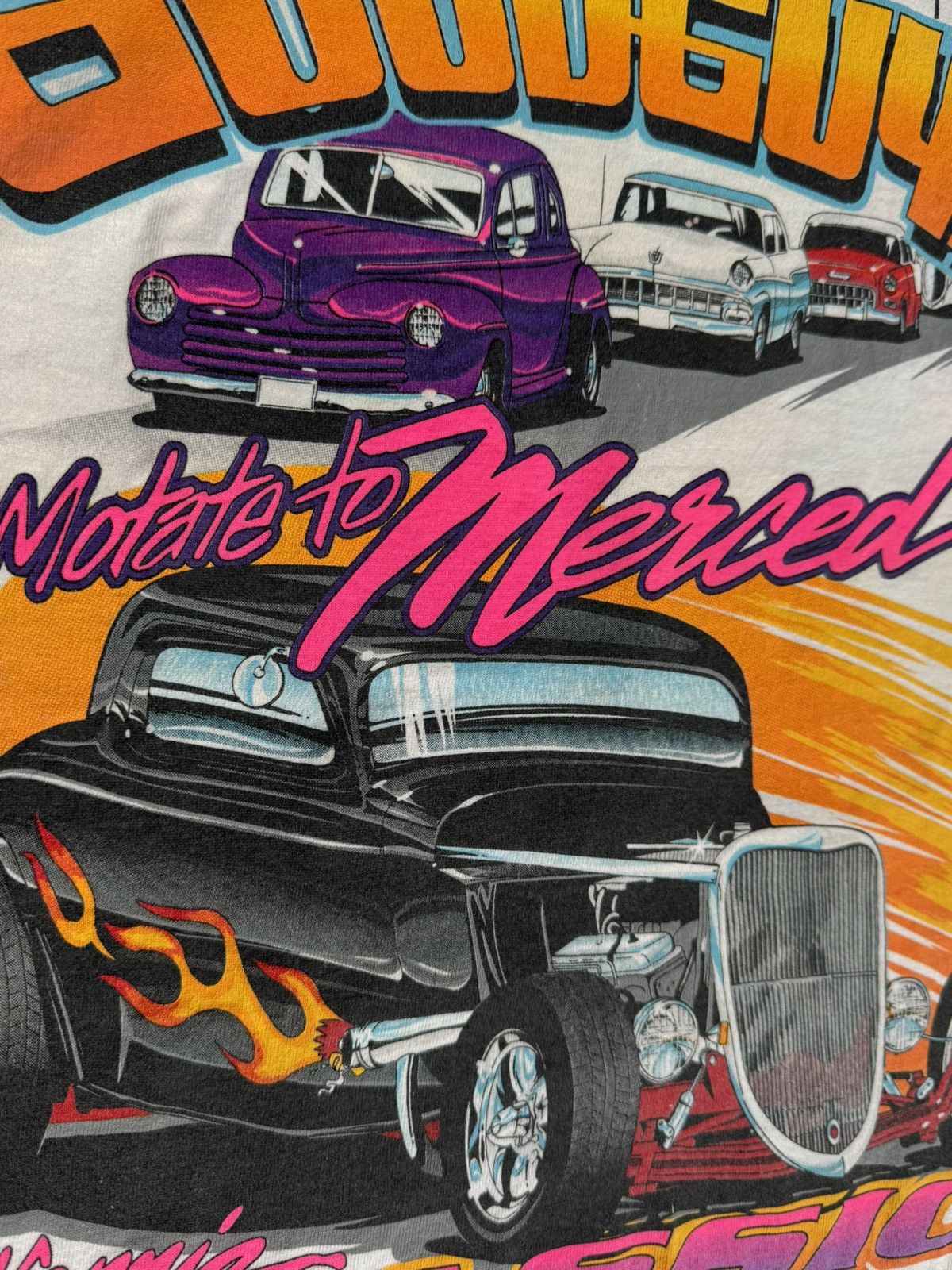 Ford × Vintage 1997 Hot Rod Car Show Vintage 90’s Neon AOP T-Shirt Size US M / EU 48-50 / 2 - 7 Thumbnail