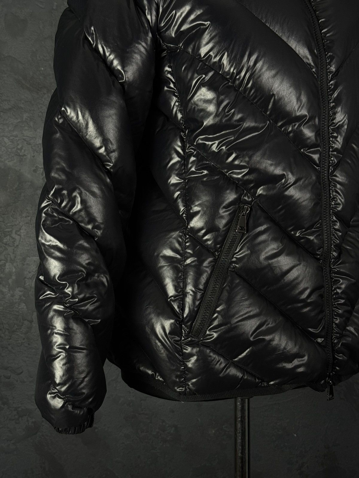 Moncler Moncler Black Brouel Hooded Quilted Jacket Goose Down Size 5 Size L / US 10 / IT 46 - 5 Thumbnail