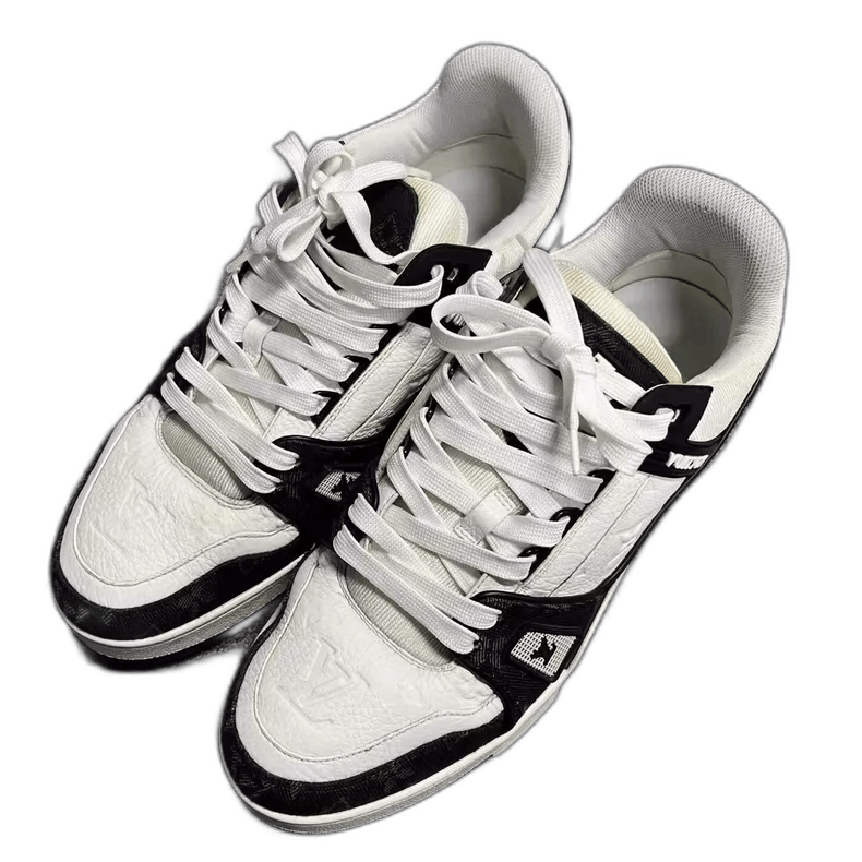 Louis Vuitton Louis Vuitton White and Black Panda Sneakers Size US 8.5 / EU 41-42 - 1 Thumbnail