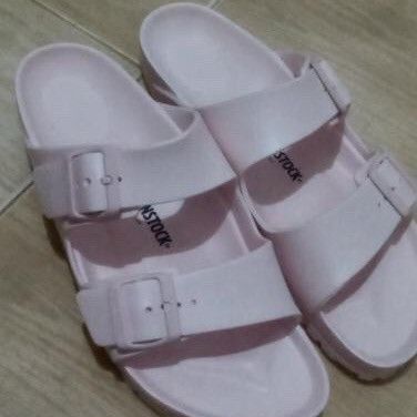 Birkenstock Birkenstock Arizona Eva Rose Reptil Peach colorway Size 41 Size US 8 / EU 41 - 8 Thumbnail