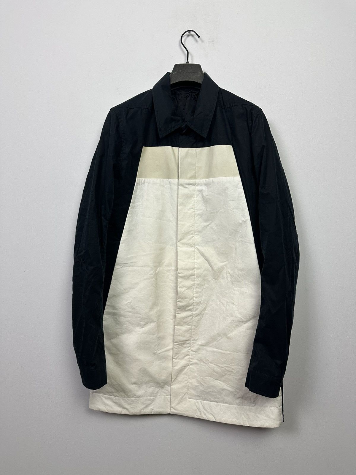 Rick Owens SS12 ‘NASKA’ Panelled Lab Coat Size US L / EU 52-54 / 3 - 1 Thumbnail