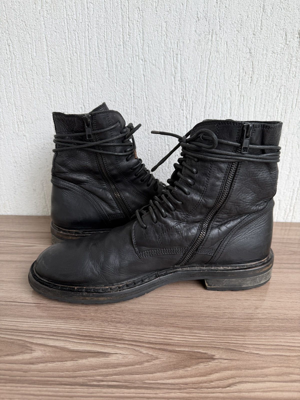 Ann Demeulemeester Lace up combat boots Size US 13 / EU 46 - 13 Thumbnail