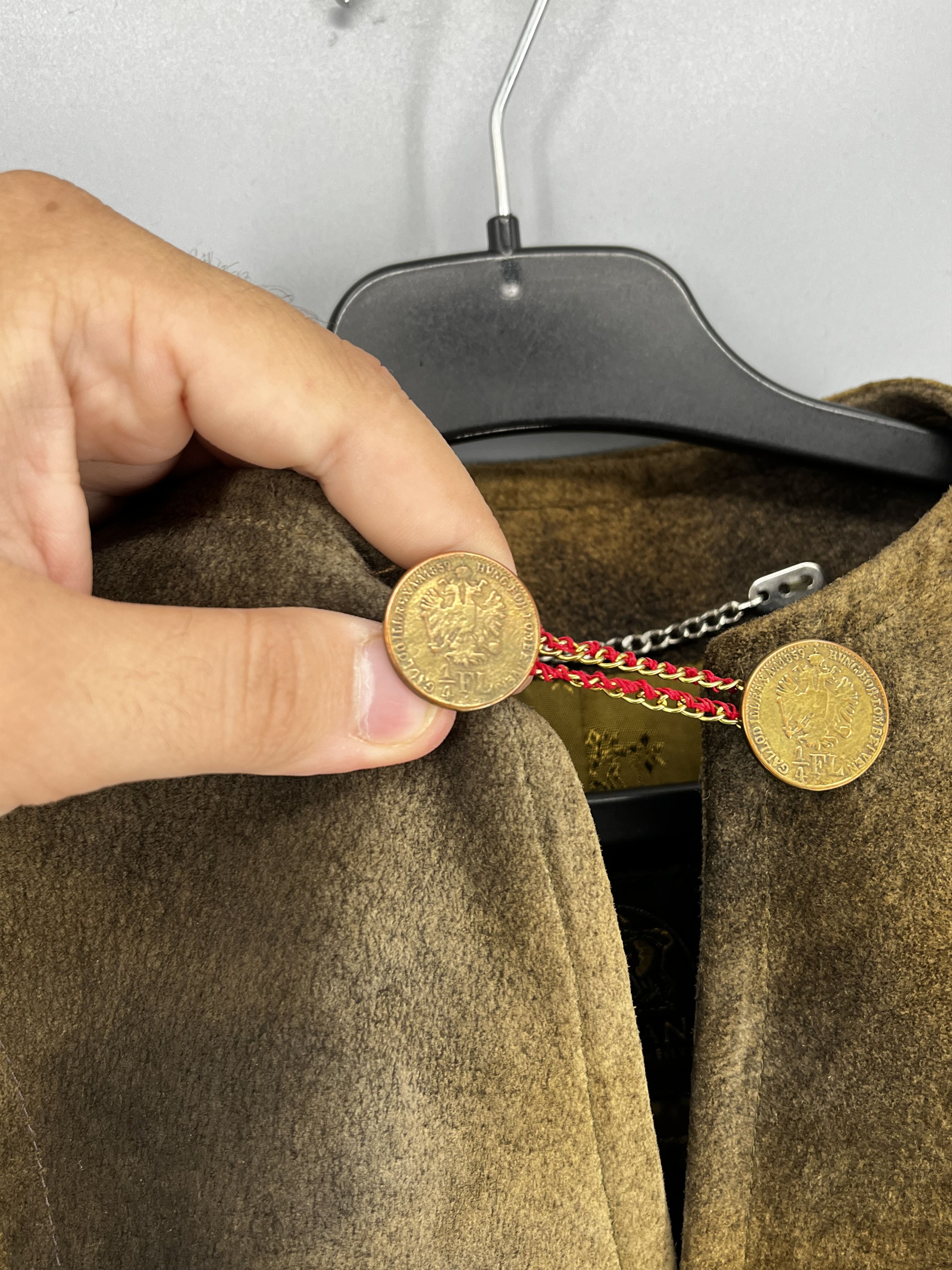 Vintage Vintage Julius Lang Bavarian Leather Jacket Trachten Style Size S / US 4 / IT 40 - 6 Thumbnail