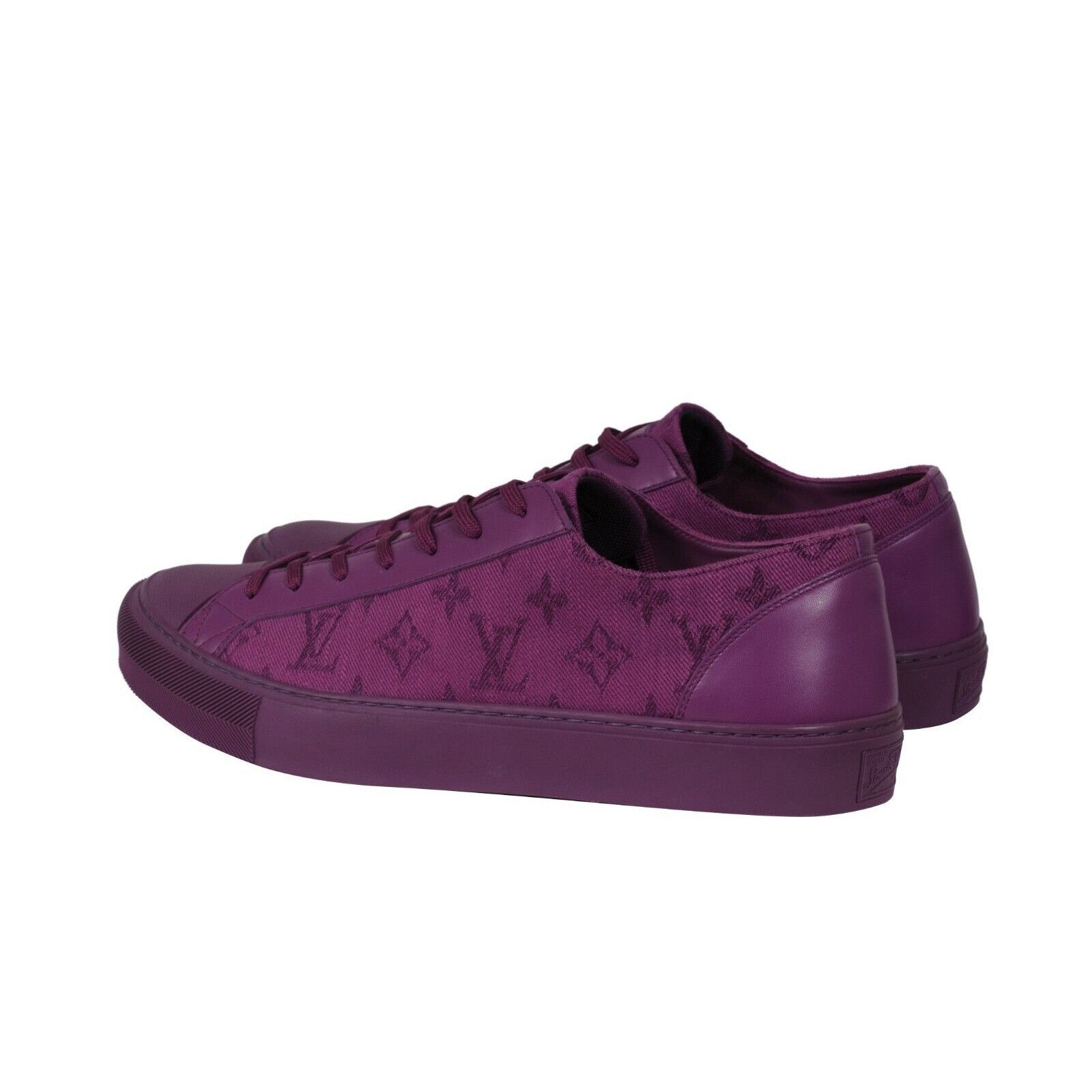 Louis Vuitton Tattoo Lv Logo Monogram Low Top Sneakers - 02449 Size US 9 / EU 42 - 5 Thumbnail