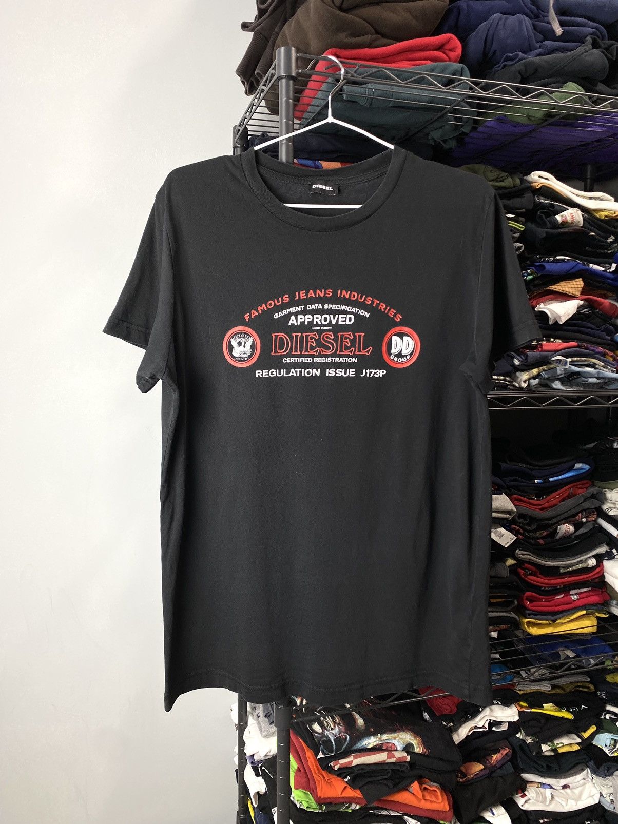 Diesel Y2K Vintage Style Diesel Tee Shirt Archive Hype Size US M / EU 48-50 / 2 - 1 Thumbnail