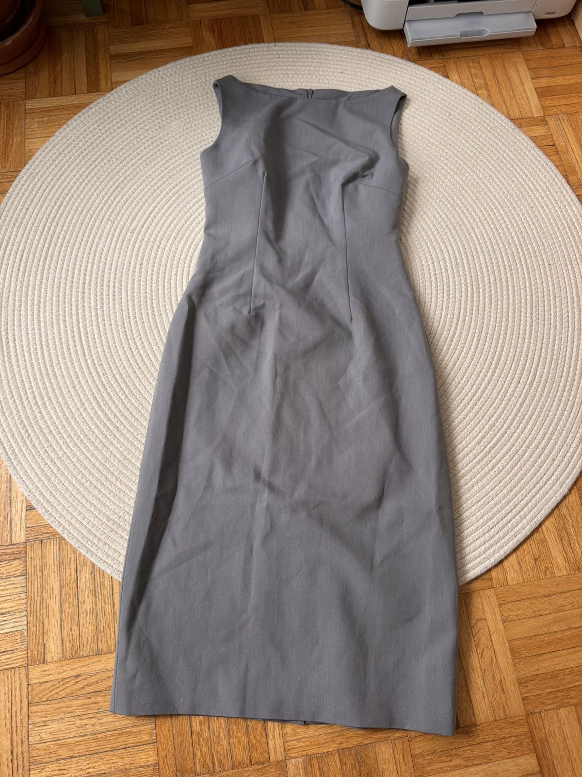 Other Rachel style grey boat neckline dress size XS Size XS / US 0-2 / IT 36-38 - 3 Thumbnail