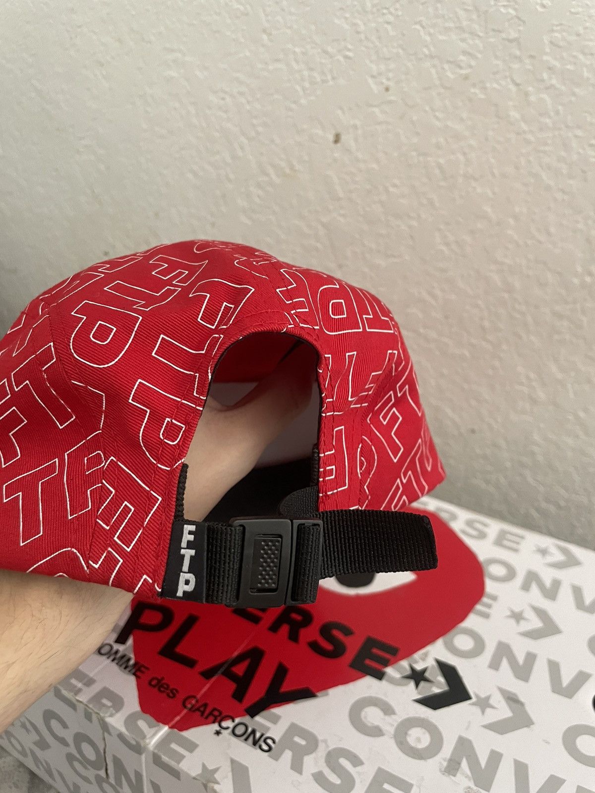 Fuck The Population FTP RED/WHITE HAT 2023 Size ONE SIZE - 3 Thumbnail