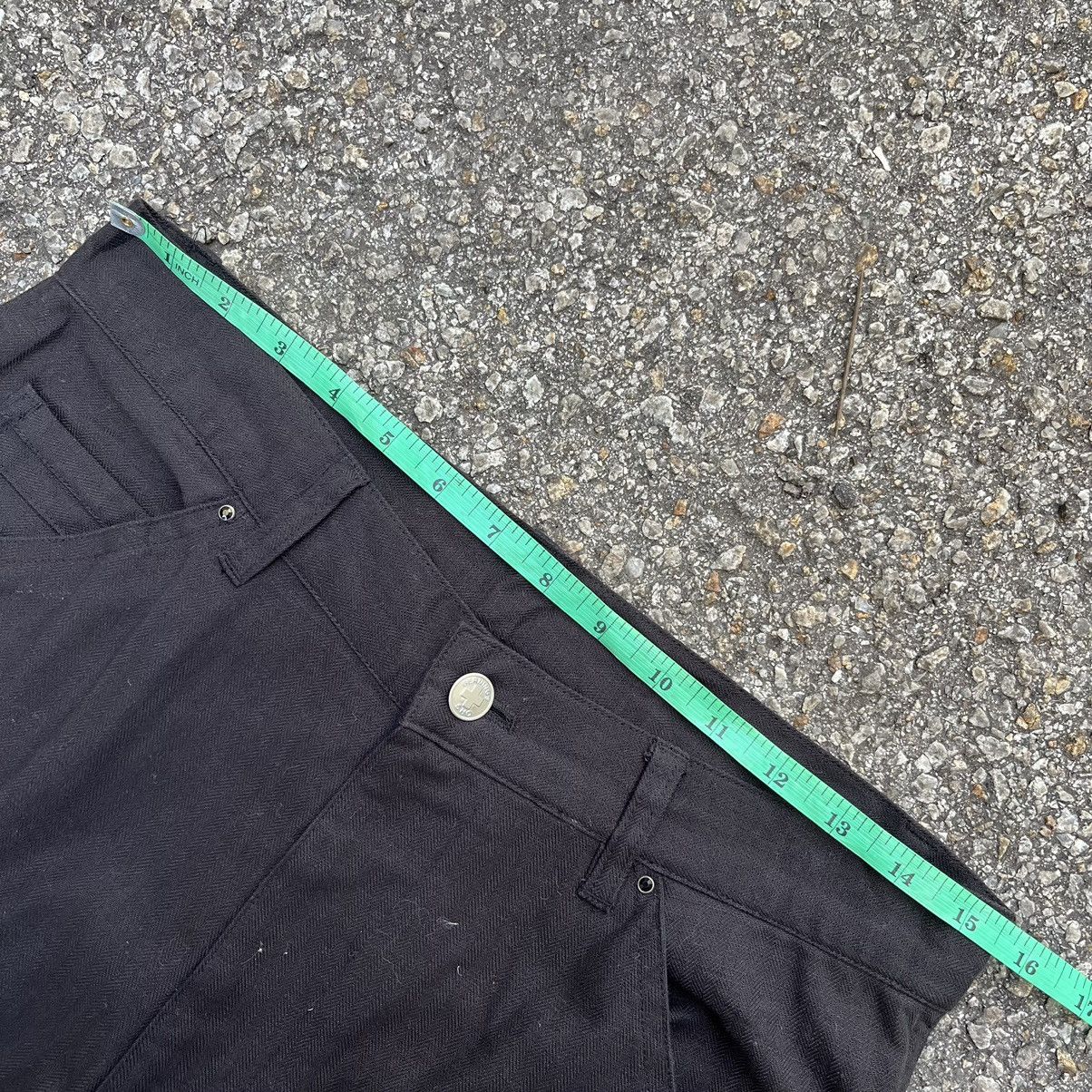 Japanese Brand Bernings Sho Punk Art Black Pants Size US 31 - 4 Thumbnail