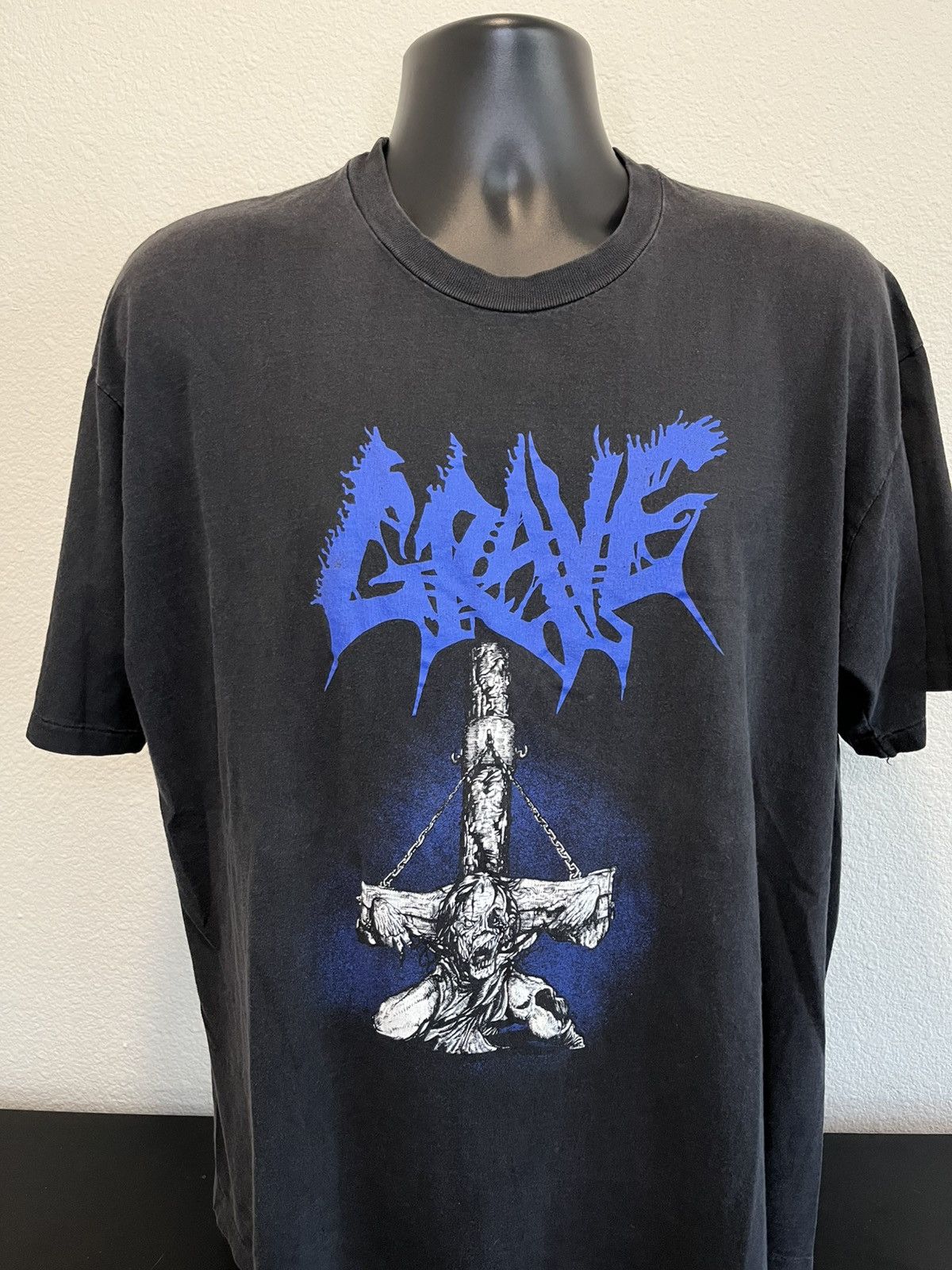 Band Tees × Vintage Grave shirt 90s vintage heavy metal band North America tour Size US XXL / EU 58 / 5 - 3 Thumbnail
