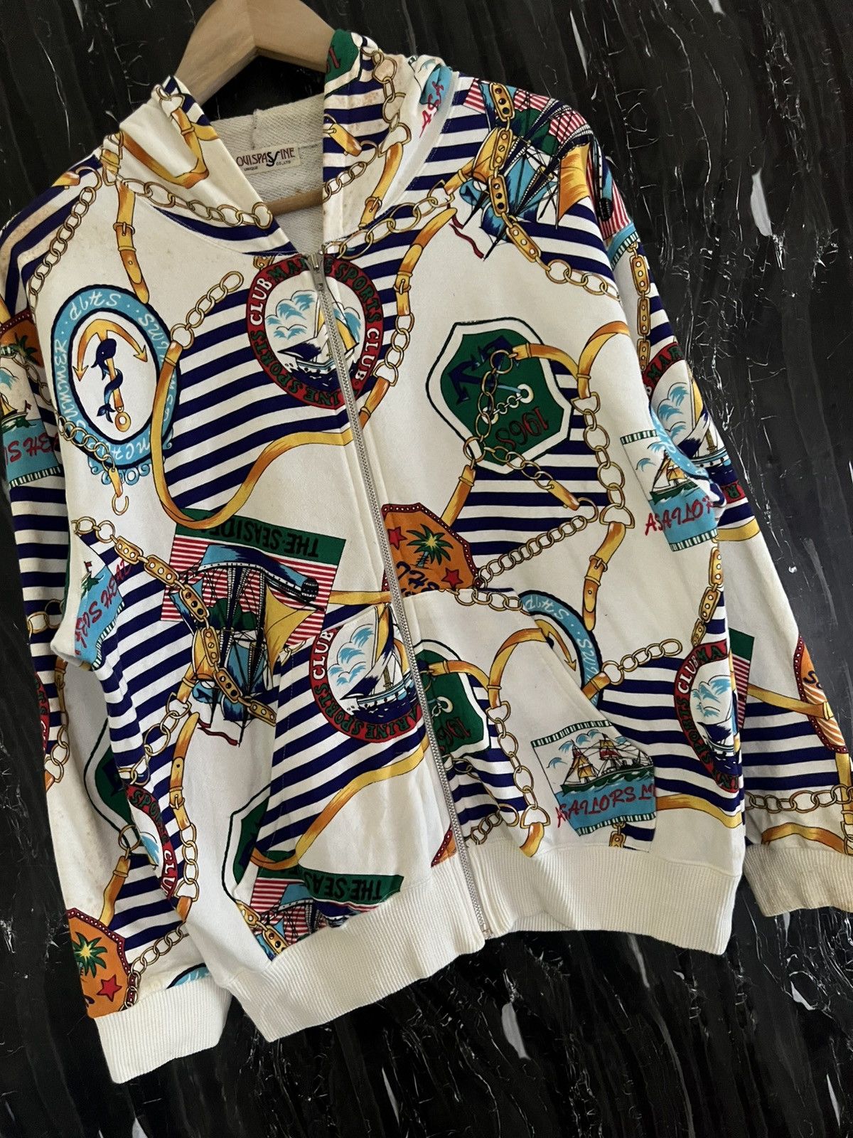 Japanese Brand 🔥 Louis Passine Sweater – Rare Japanese Designer Piece Size US L / EU 52-54 / 3 - 4 Thumbnail