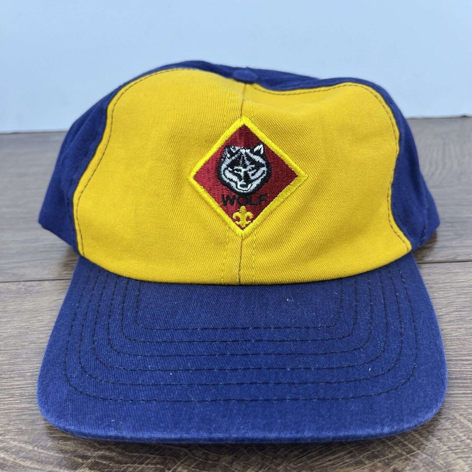 Other Wolf Hat Wolf Adjustable Hat Yellow Hat Adjustable Yellow Ad Size ONE SIZE - 1 Thumbnail