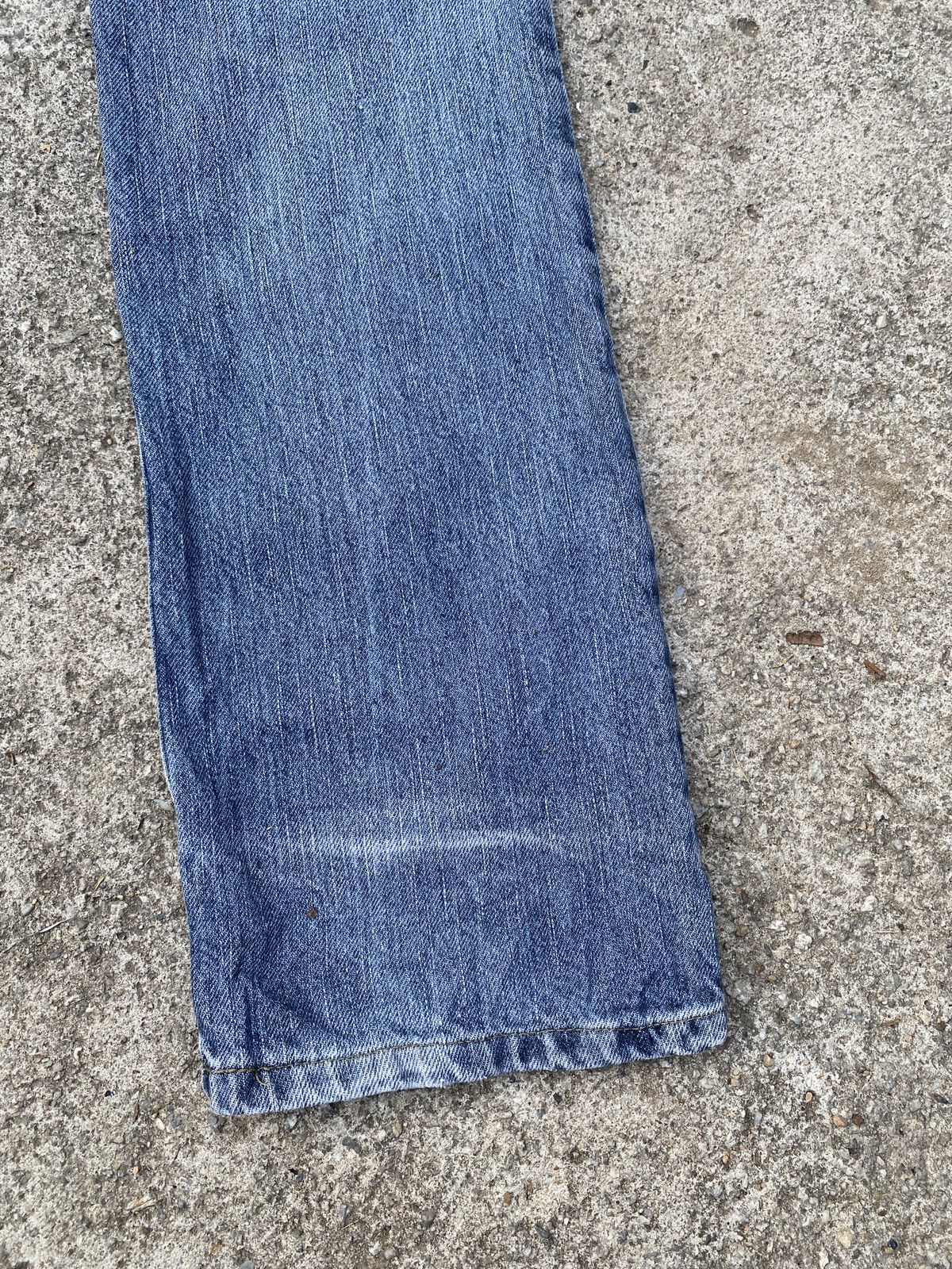Diesel Vintage 90’s Diesel Industry Open Logo Back Pocket Jeans Size US 30 / EU 46 - 11 Thumbnail