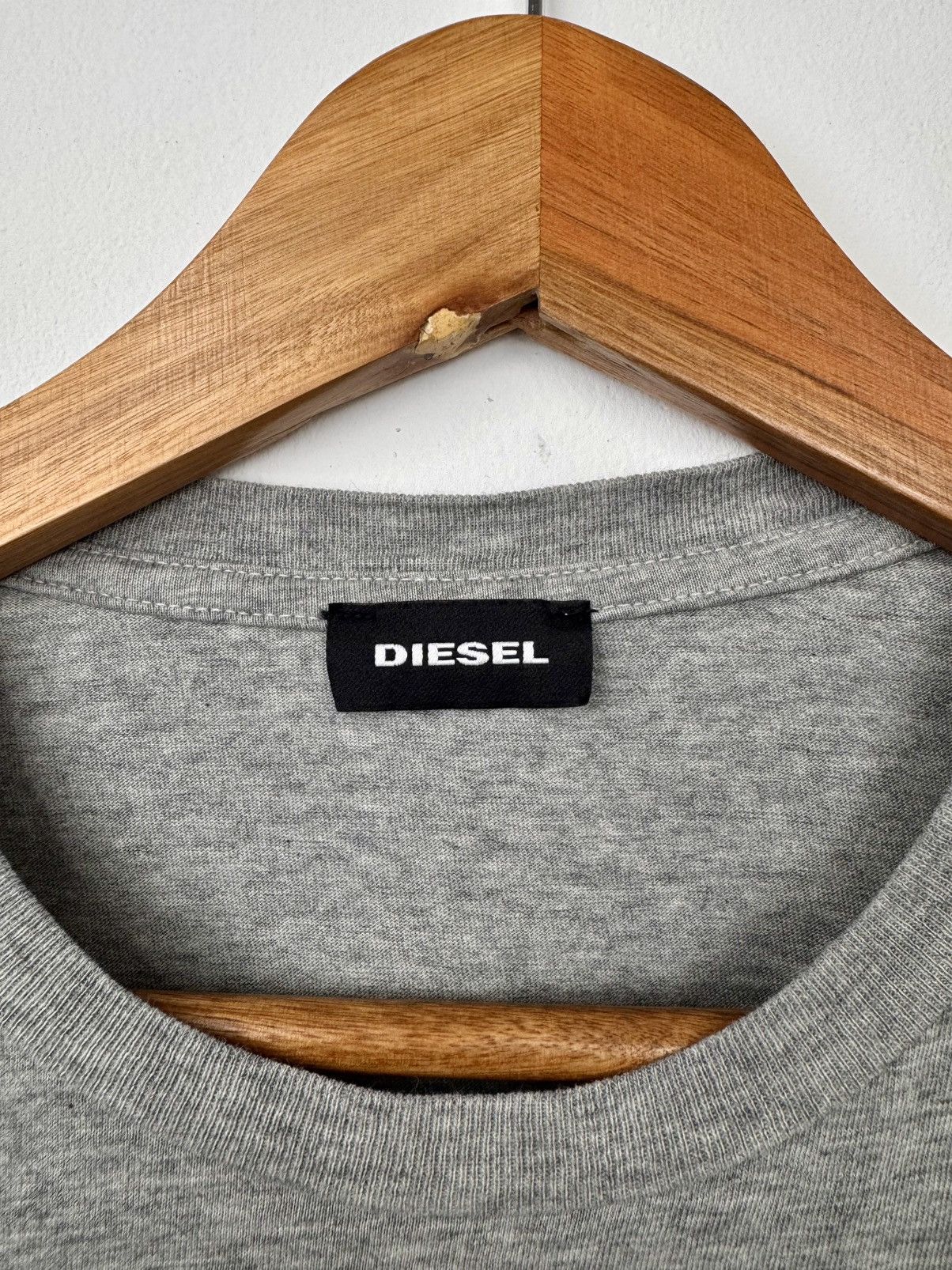 Diesel Diesel Men Cotton Longsleeve Grey Size M Size US M / EU 48-50 / 2 - 3 Thumbnail