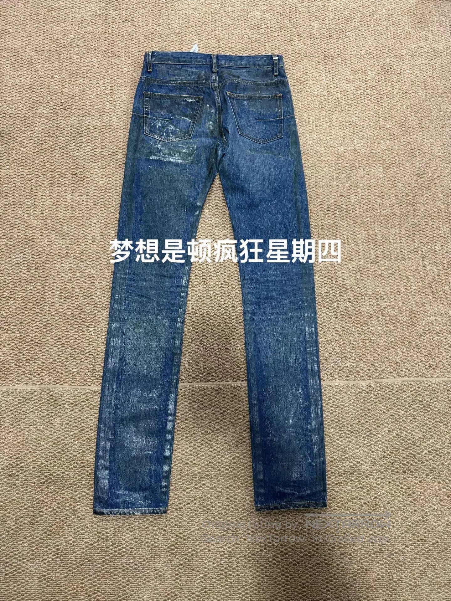 Dior Dior Homme Blue Straight Jeans Size 27. Size US 27 - 2 Thumbnail
