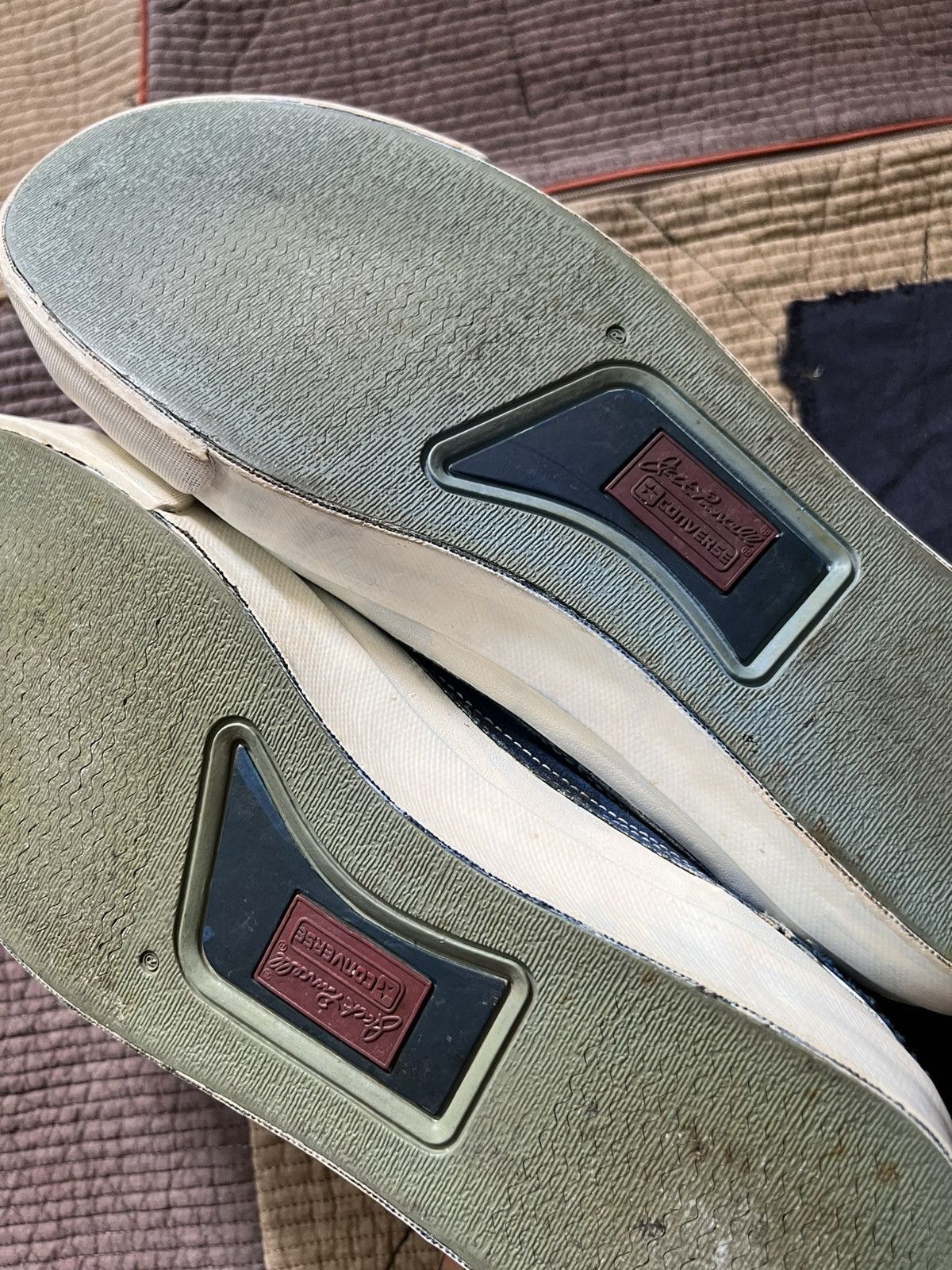 Junya Watanabe Grail* AW06 Junya Watanabe MAN x Converse Jack Purcell Size US 11 / EU 44 - 13 Thumbnail