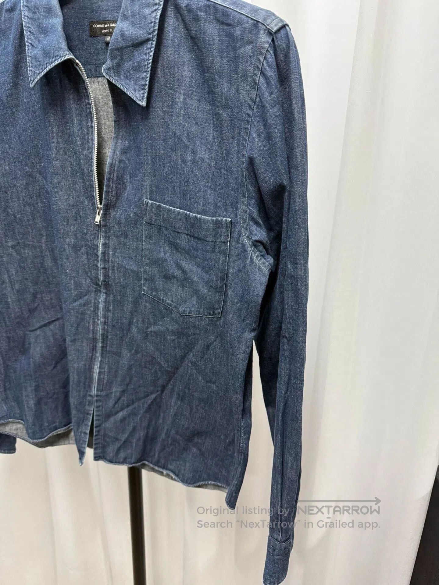 Comme des Garcons Homme Plus comme des garcons denim pocket shirt jacket. Size US M / EU 48-50 / 2 - 2 Thumbnail