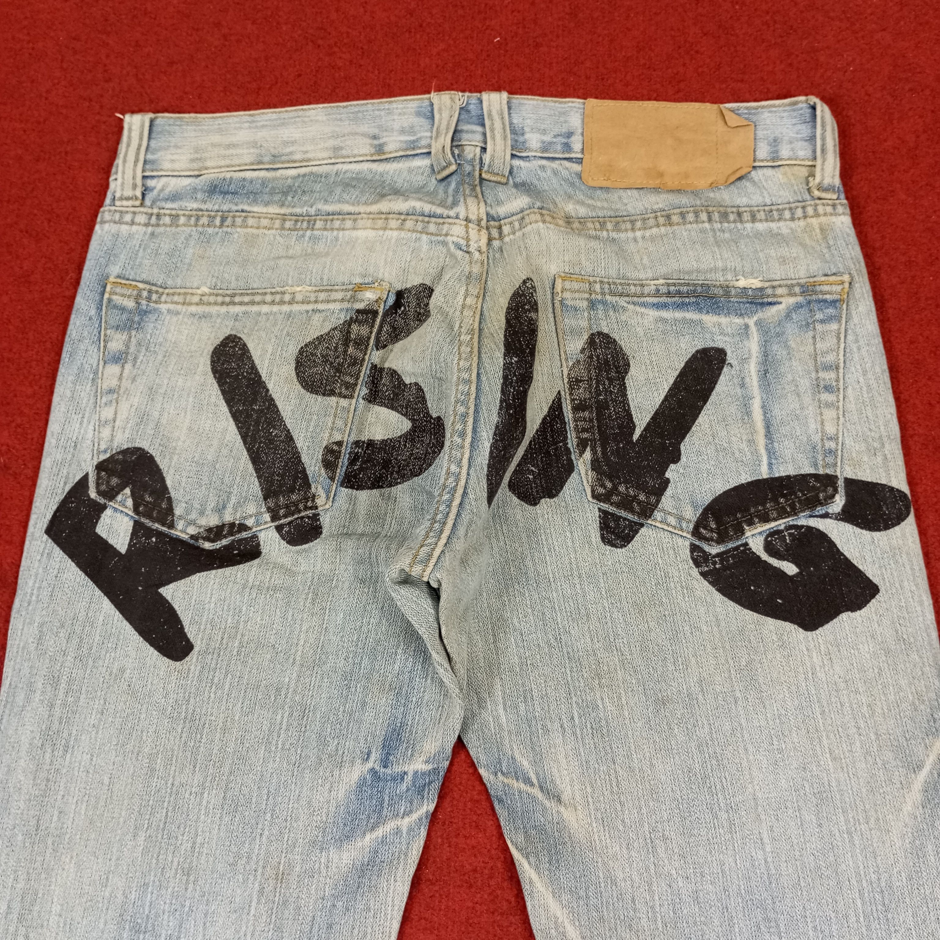 Vintage Point Loma Rising Design Rock Punk Style Jeans Size US 32 / EU 48 - 5 Thumbnail