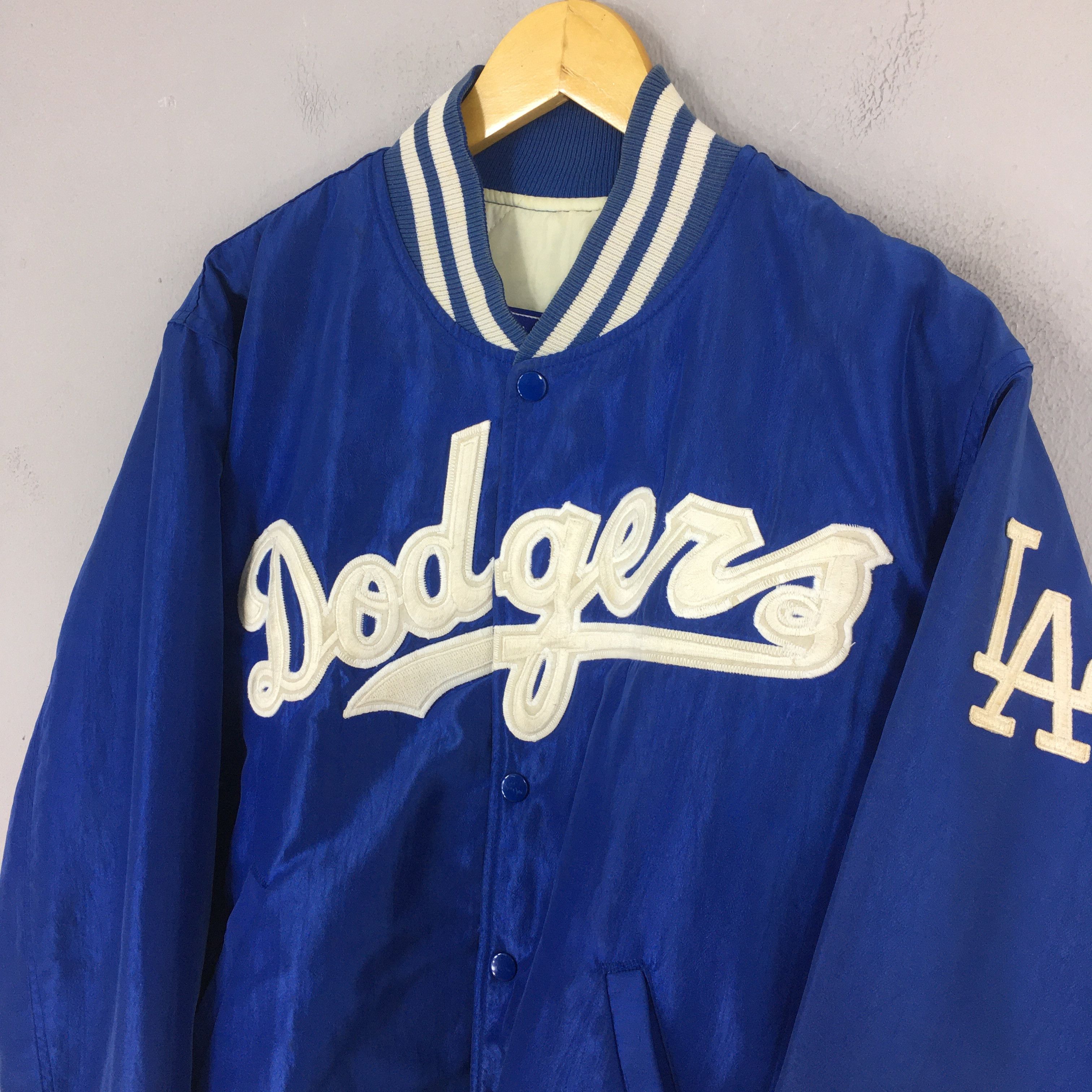 MLB Vintage 90s LA Dodgers MLB Stadium Varsity Blue Jacket M Size US M / EU 48-50 / 2 - 3 Thumbnail