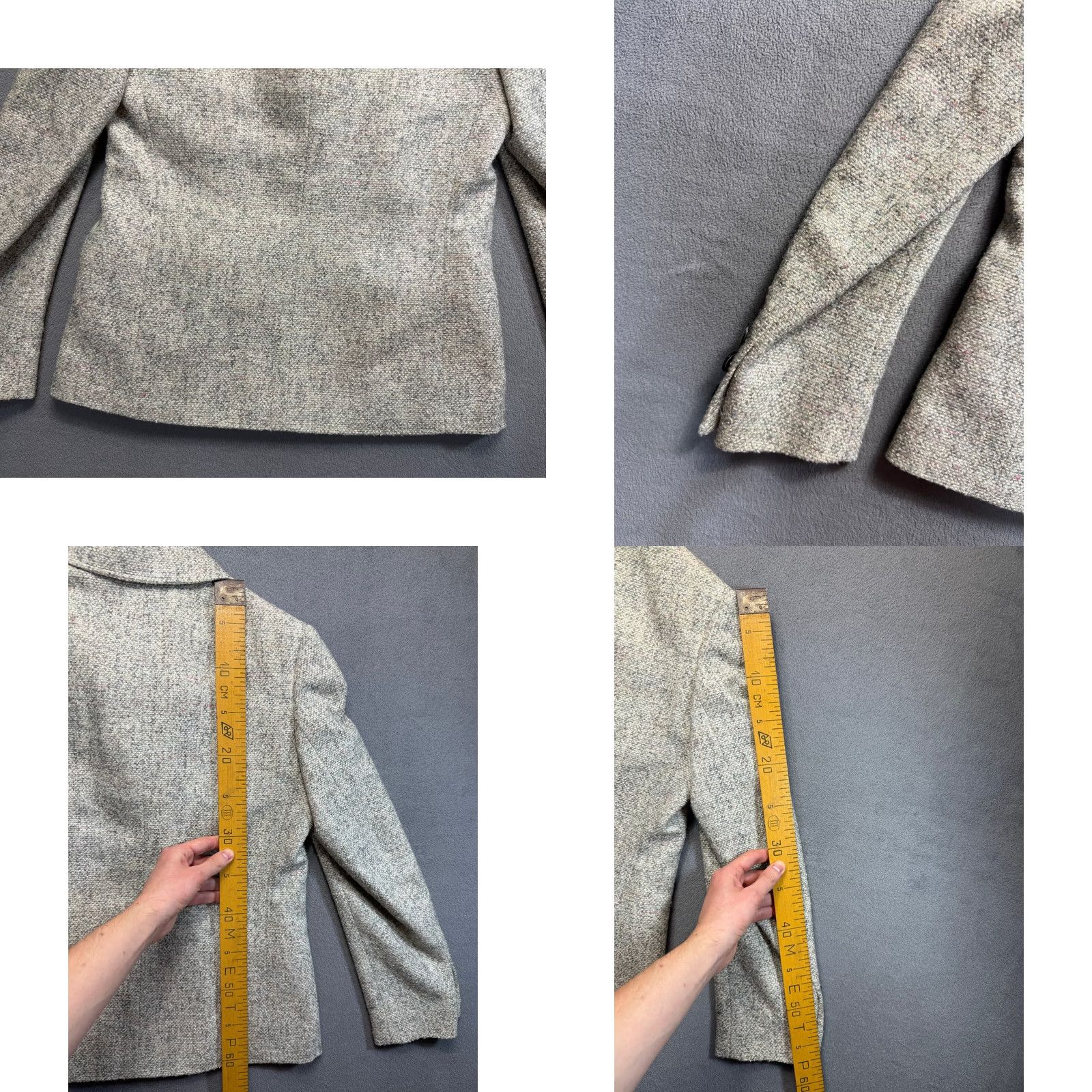 Aquascutum Aquascutum Beige Wool Blend Jacket Womens Size 36in Regular Size XS / US 0-2 / IT 36-38 - 11 Thumbnail