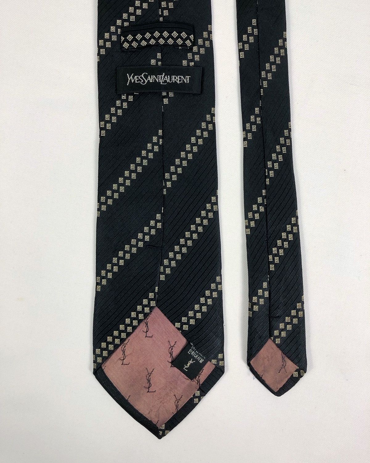 Yves Saint Laurent Rare Vintage Yves Saint Laurent YSL Silk Tie Size ONE SIZE - 4 Thumbnail