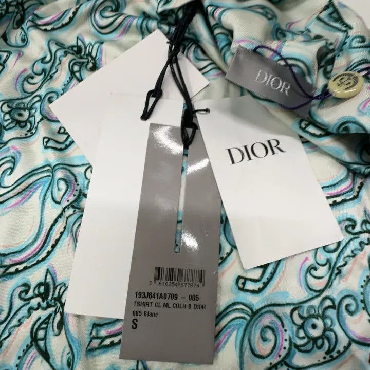 Dior Dior Dior FW21 Horse Print Long Sleeve T-Shirt 0079-2507 Size US S / EU 44-46 / 1 - 5 Thumbnail