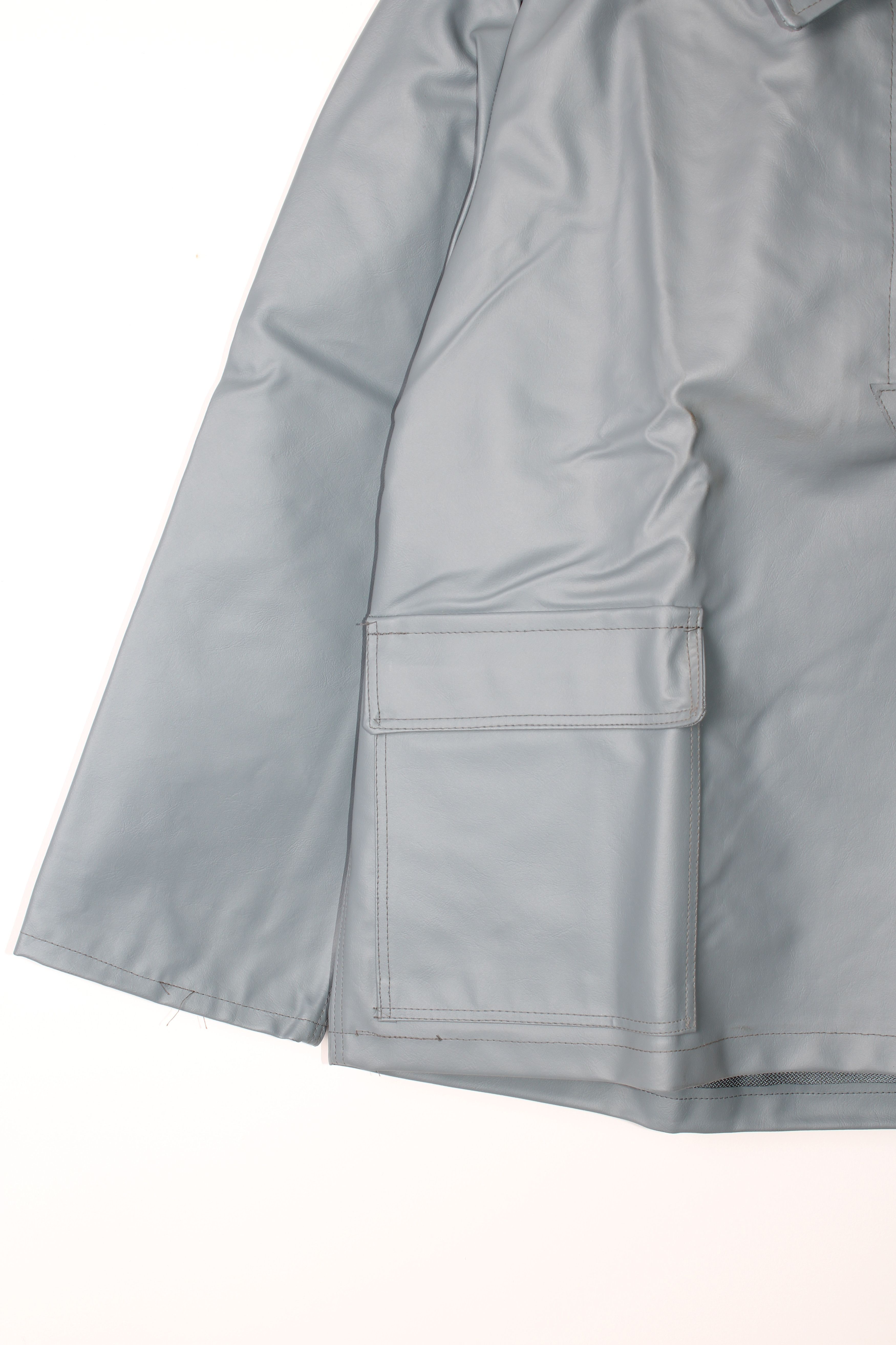 Other Vintage Raincoat Smock Jacket German Army Rubber Anorak Size US M / EU 48-50 / 2 - 3 Thumbnail