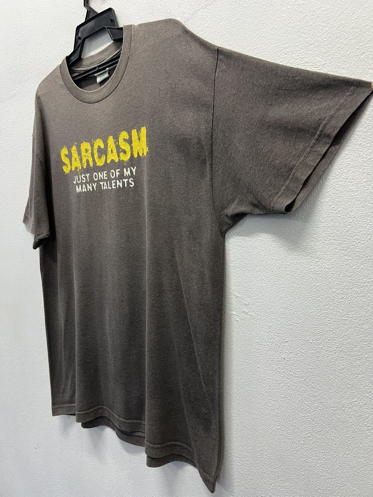 Alstyle × Vintage Vintage Y2K Sarcasm Humor Shirt Funny Ironic Punk Quote Tee Size US XL / EU 56 / 4 - 4 Thumbnail